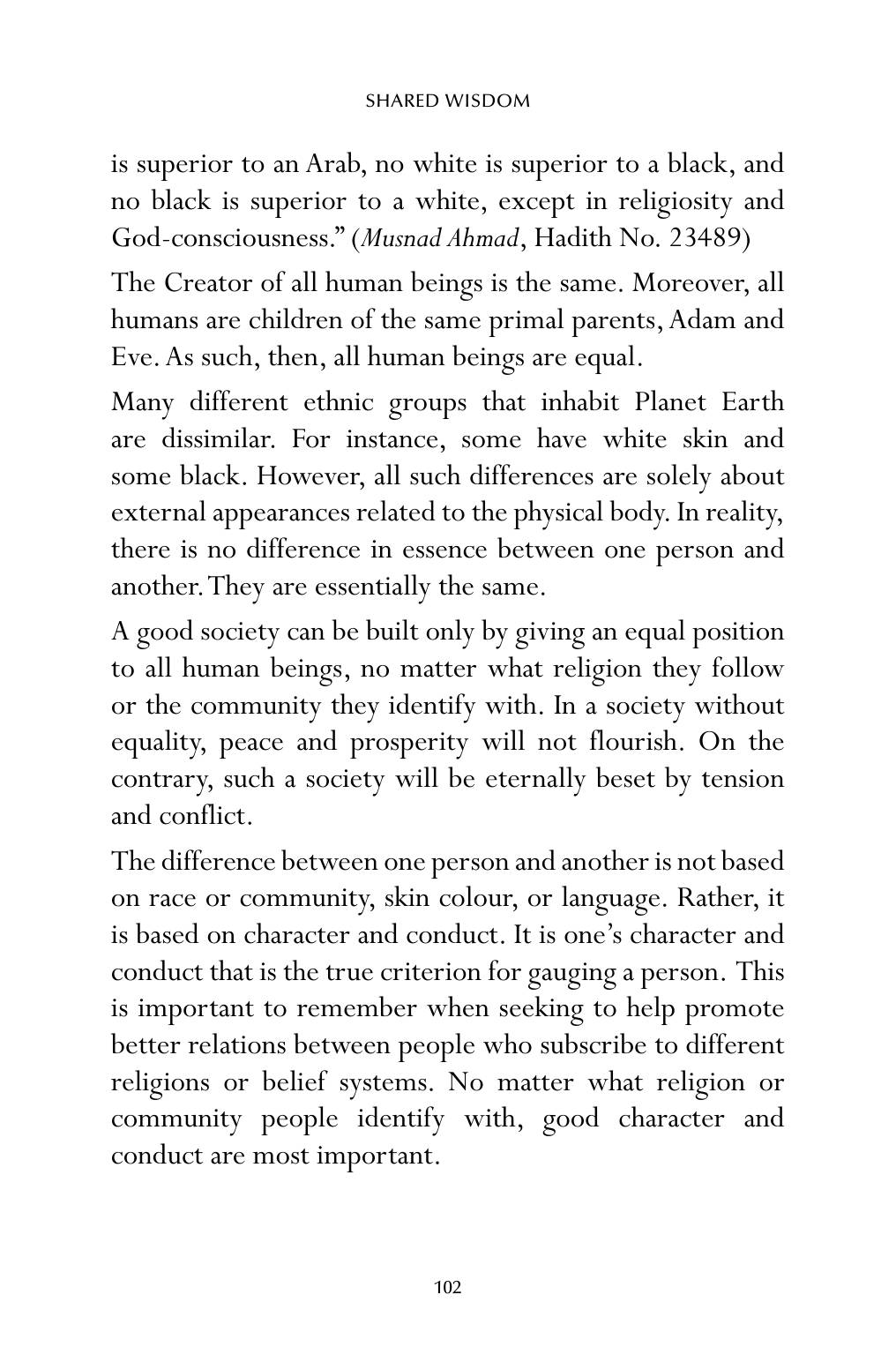 The printed page