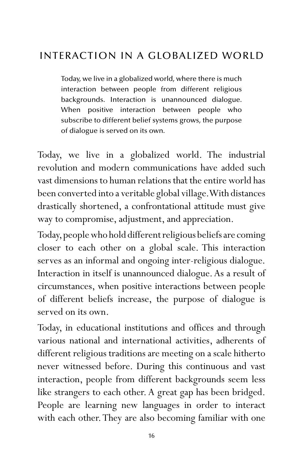 The printed page