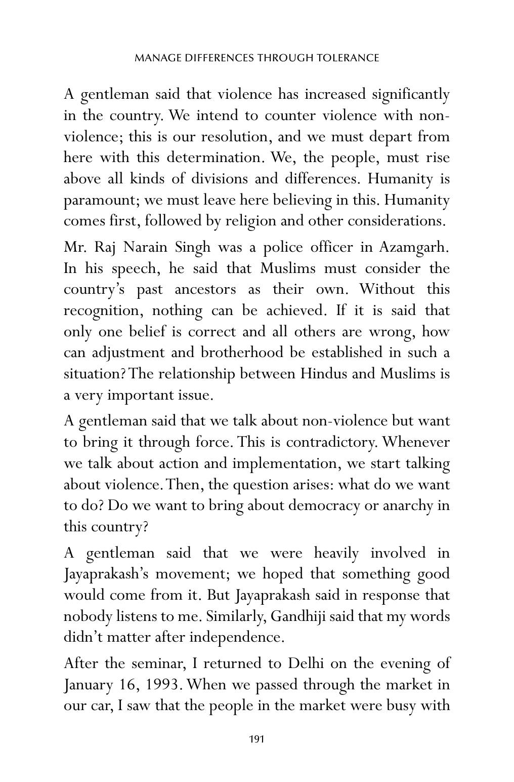 The printed page