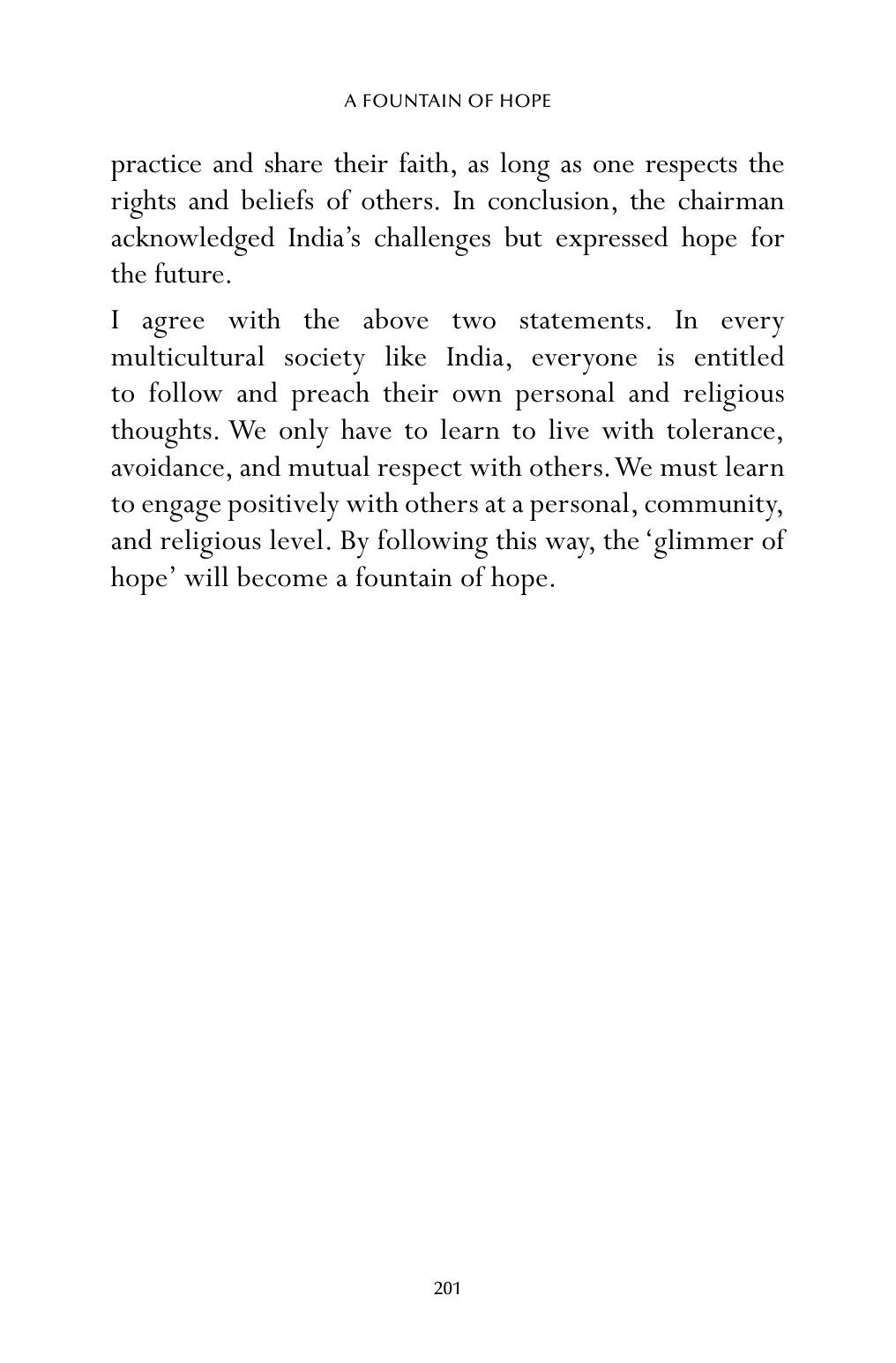 The printed page