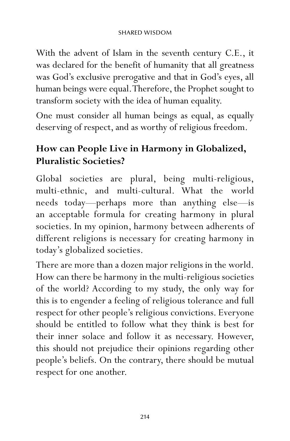The printed page