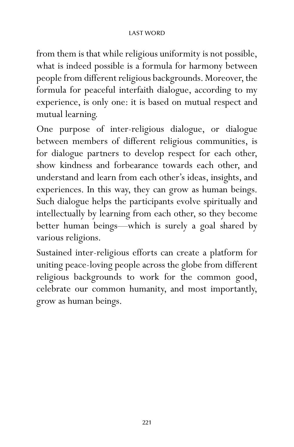The printed page