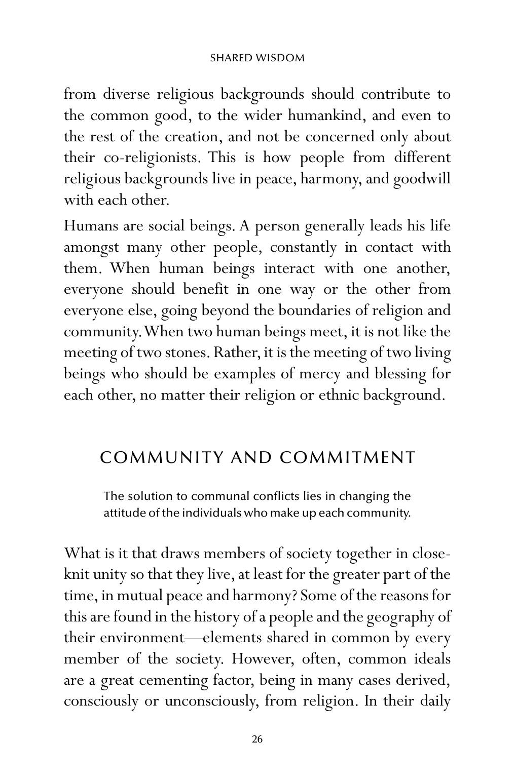 The printed page