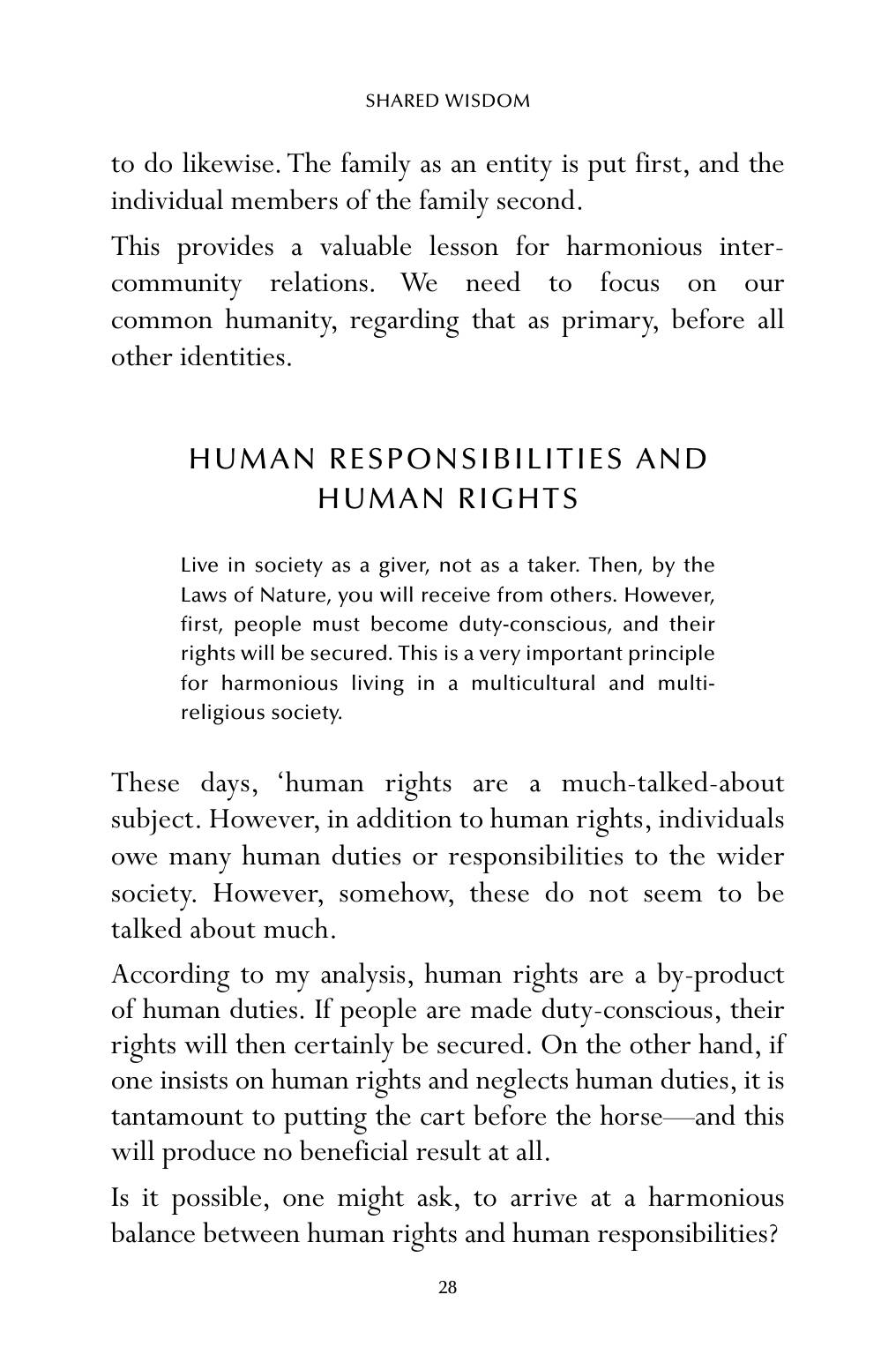 The printed page
