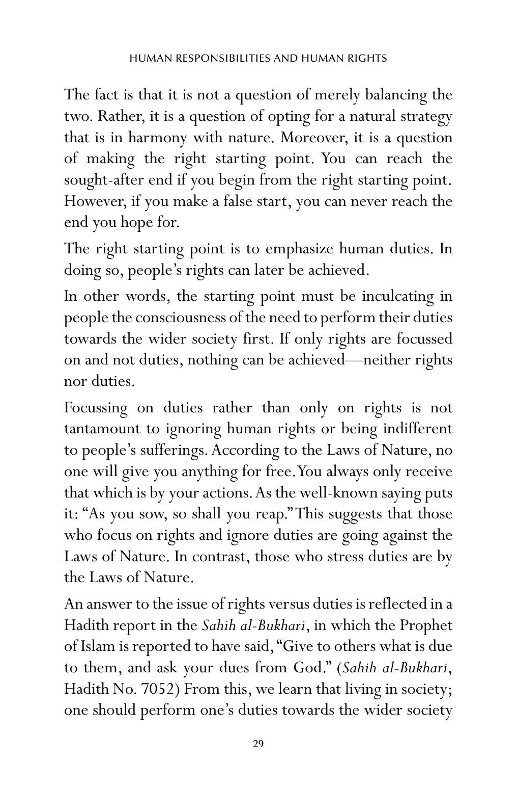 The printed page
