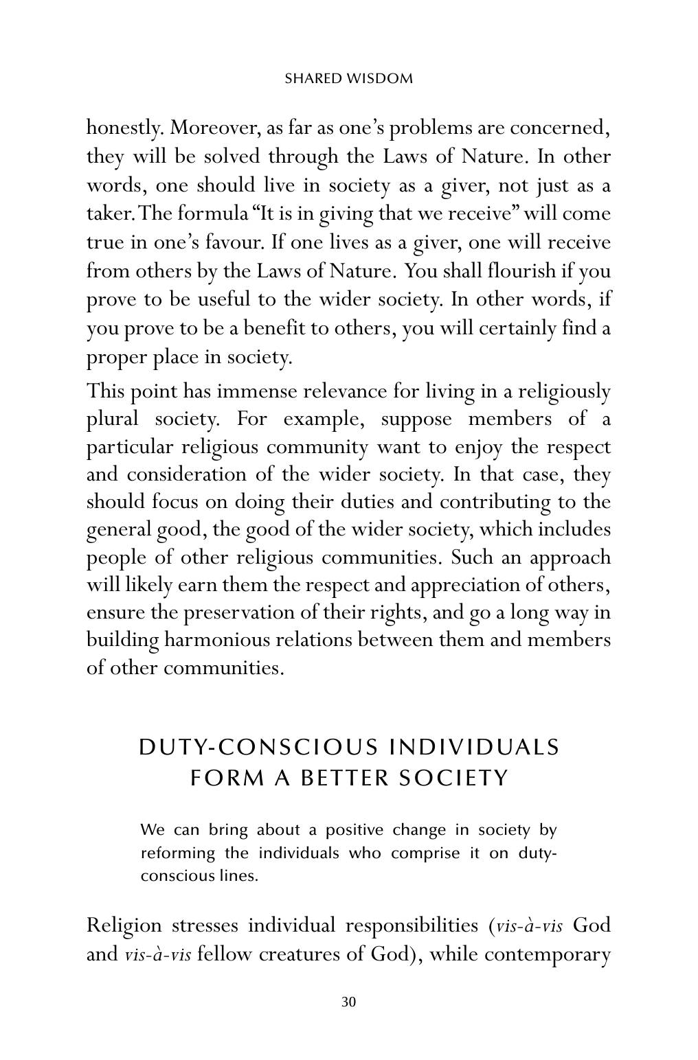The printed page