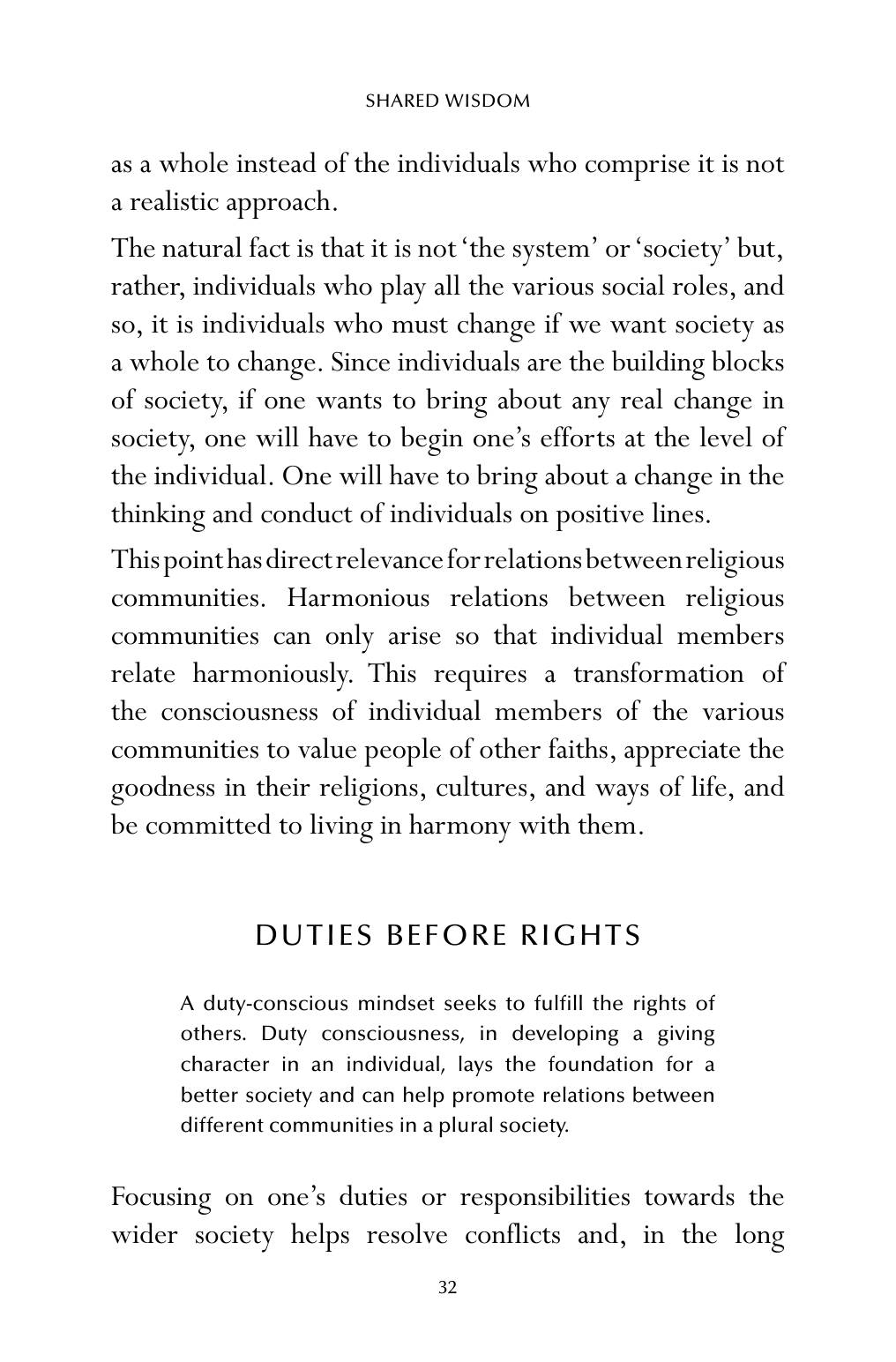 The printed page