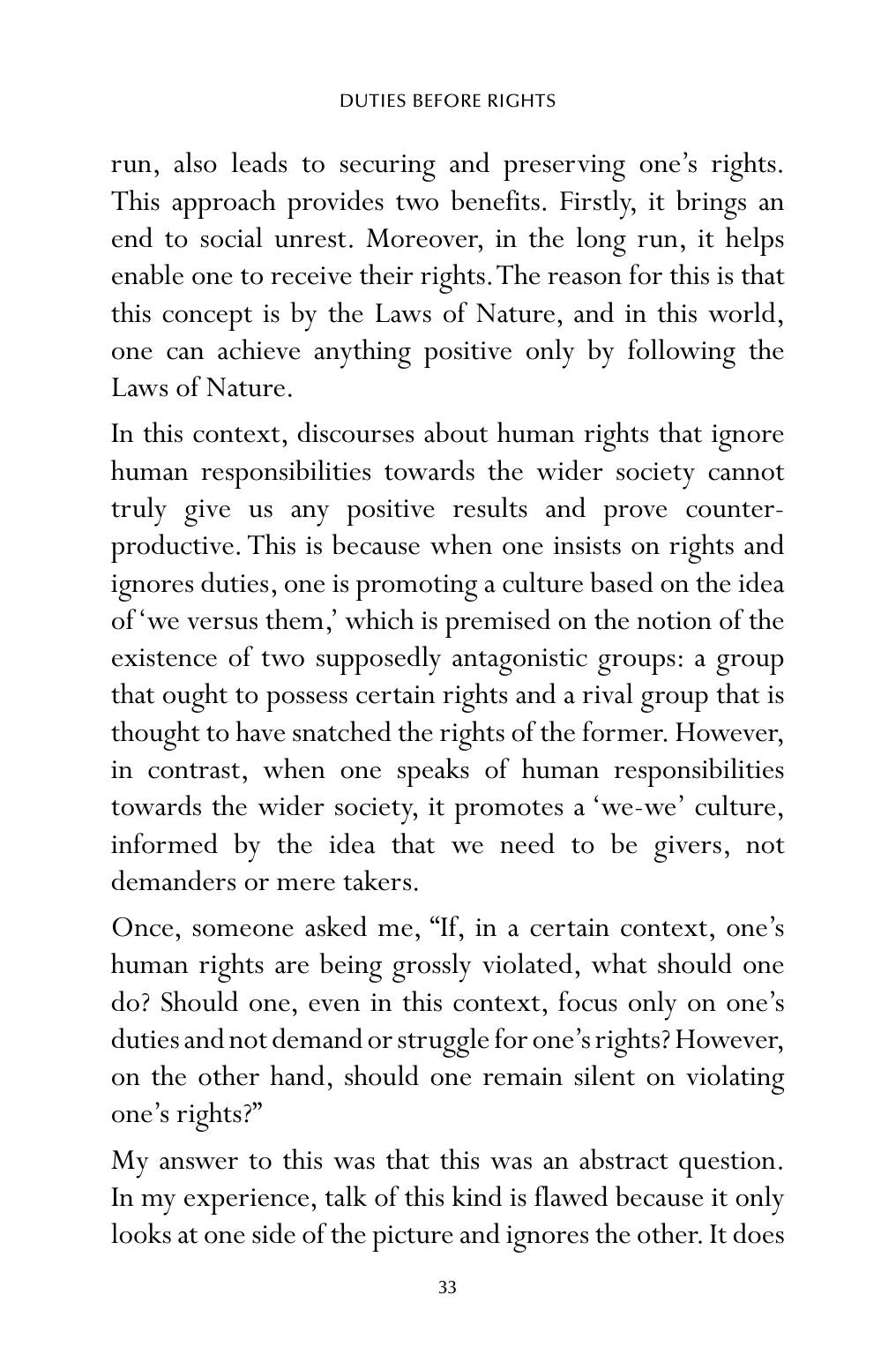 The printed page