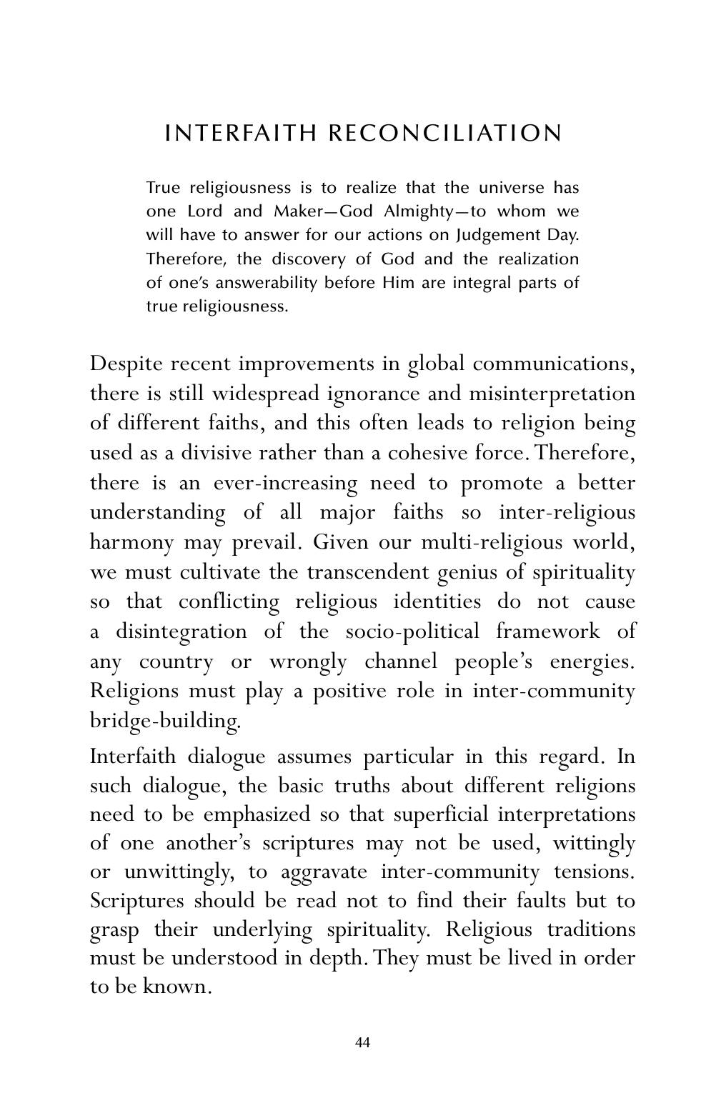 The printed page