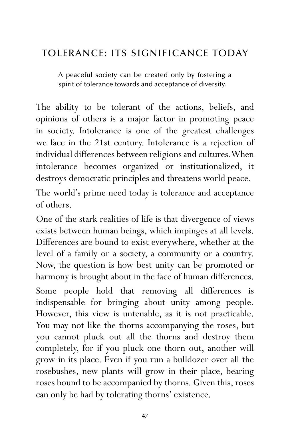 The printed page