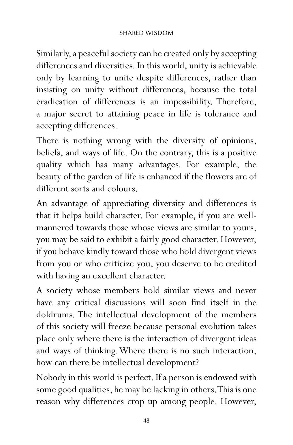 The printed page
