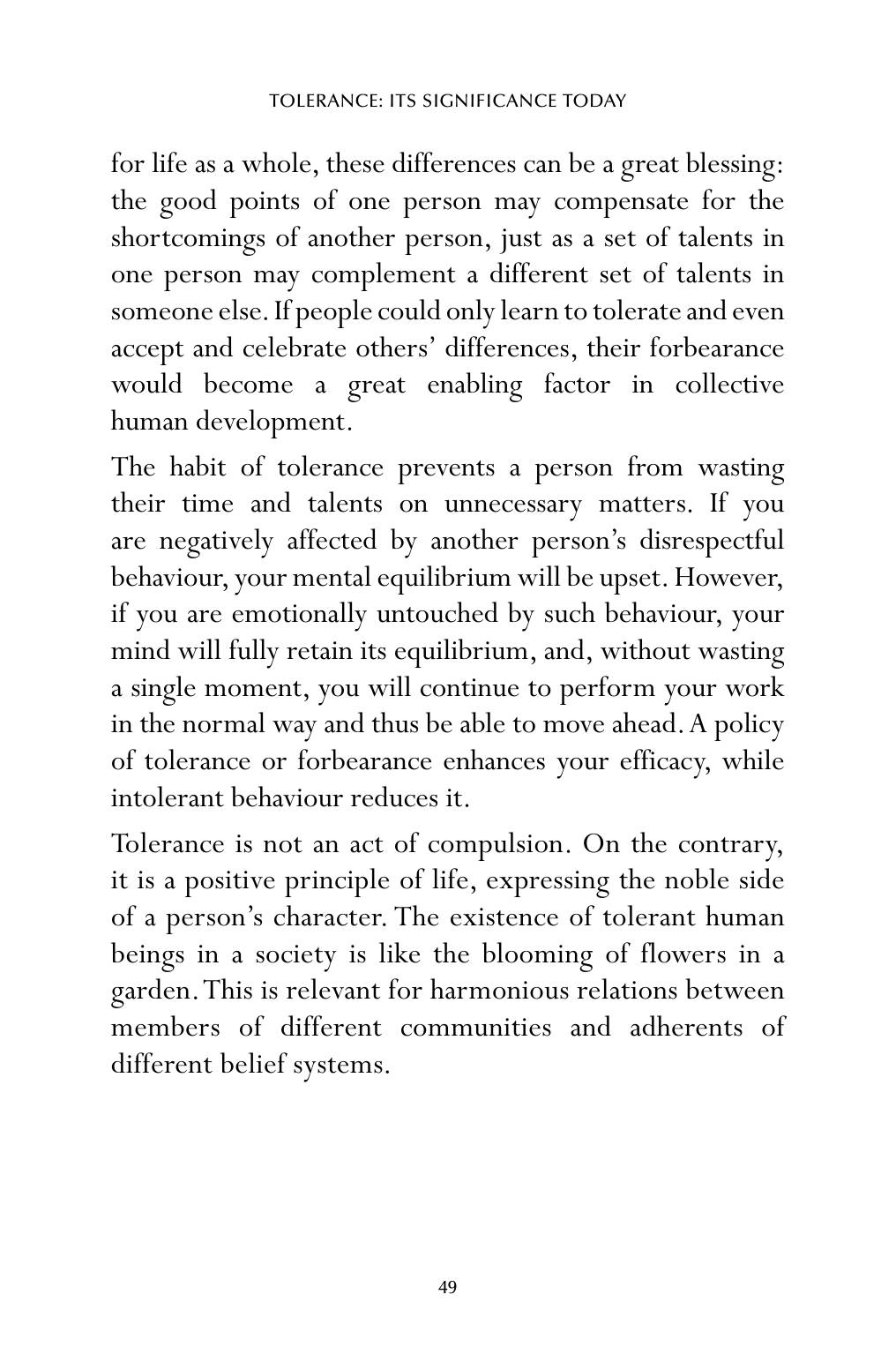 The printed page
