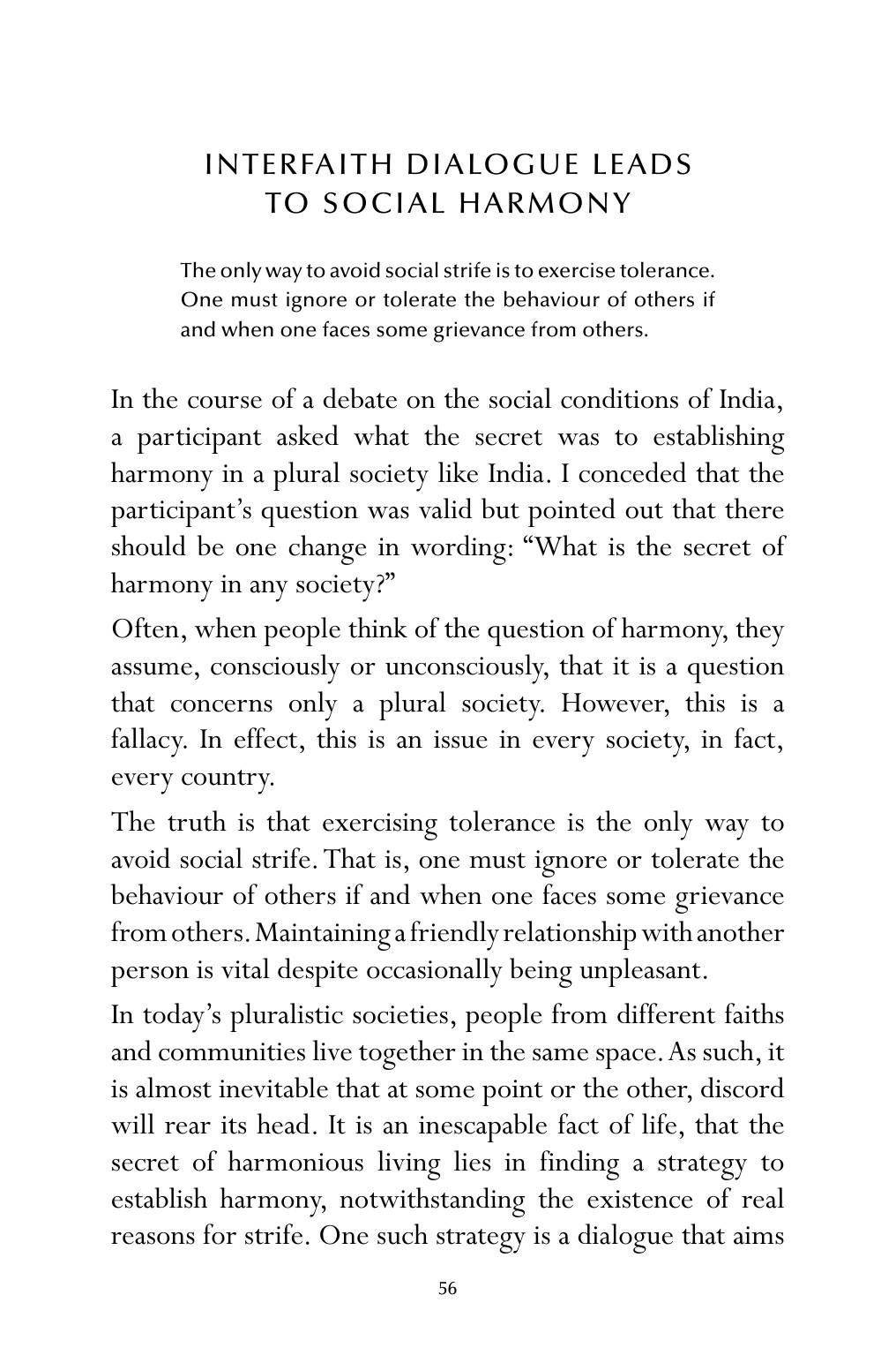 The printed page