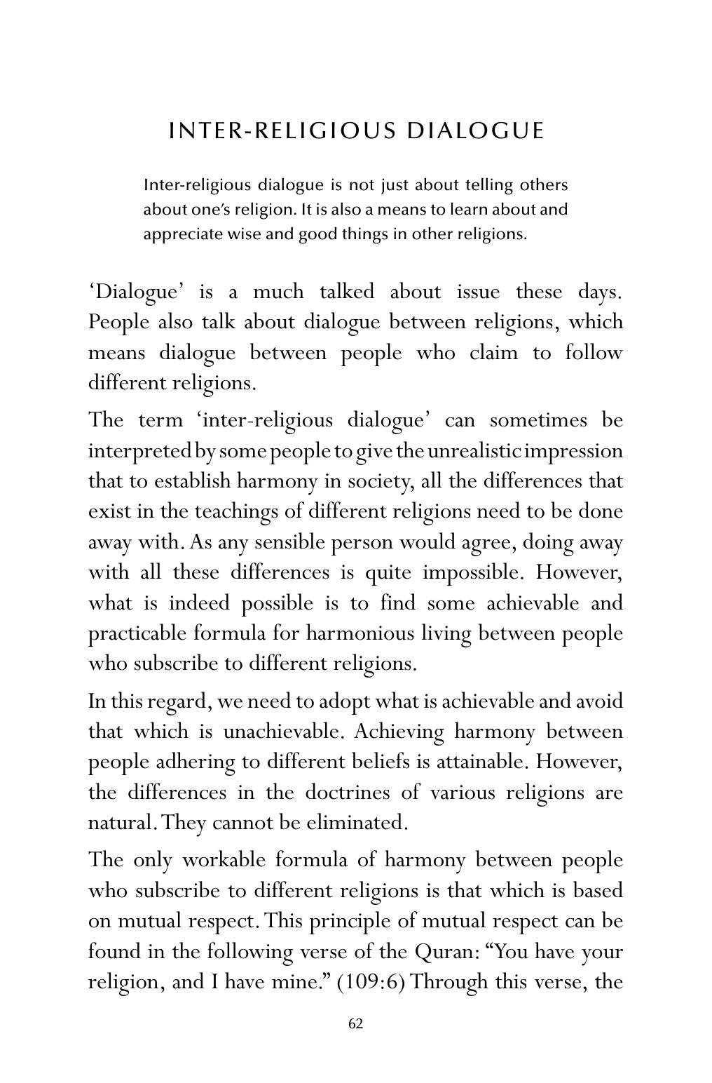 The printed page
