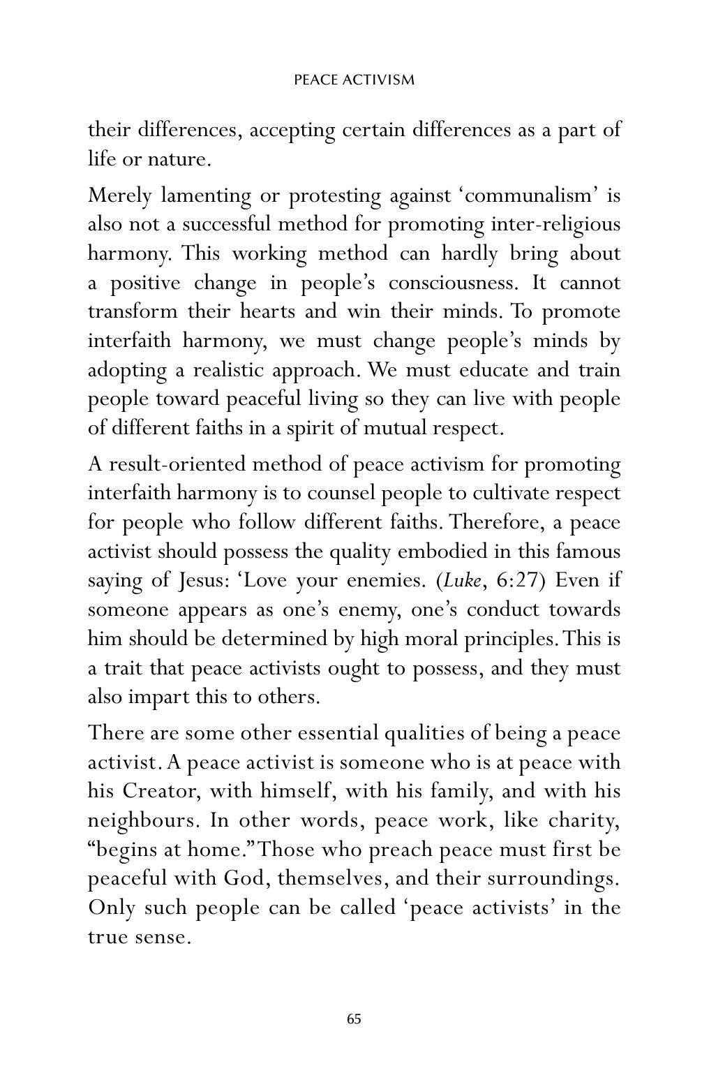 The printed page