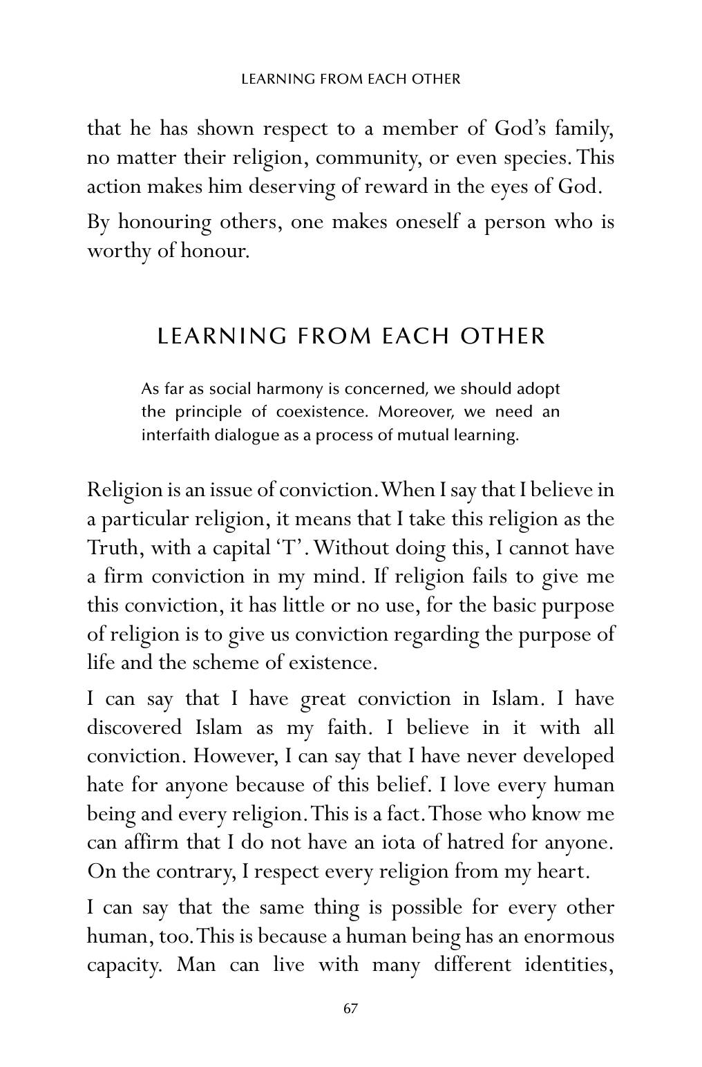 The printed page