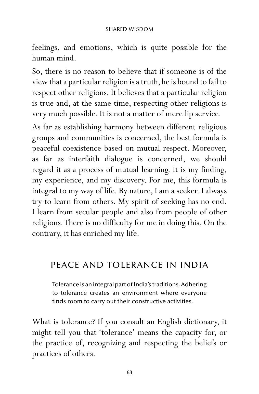 The printed page