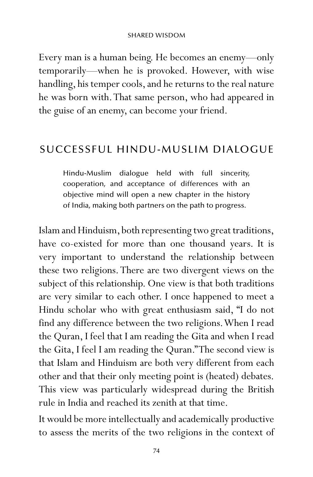 The printed page