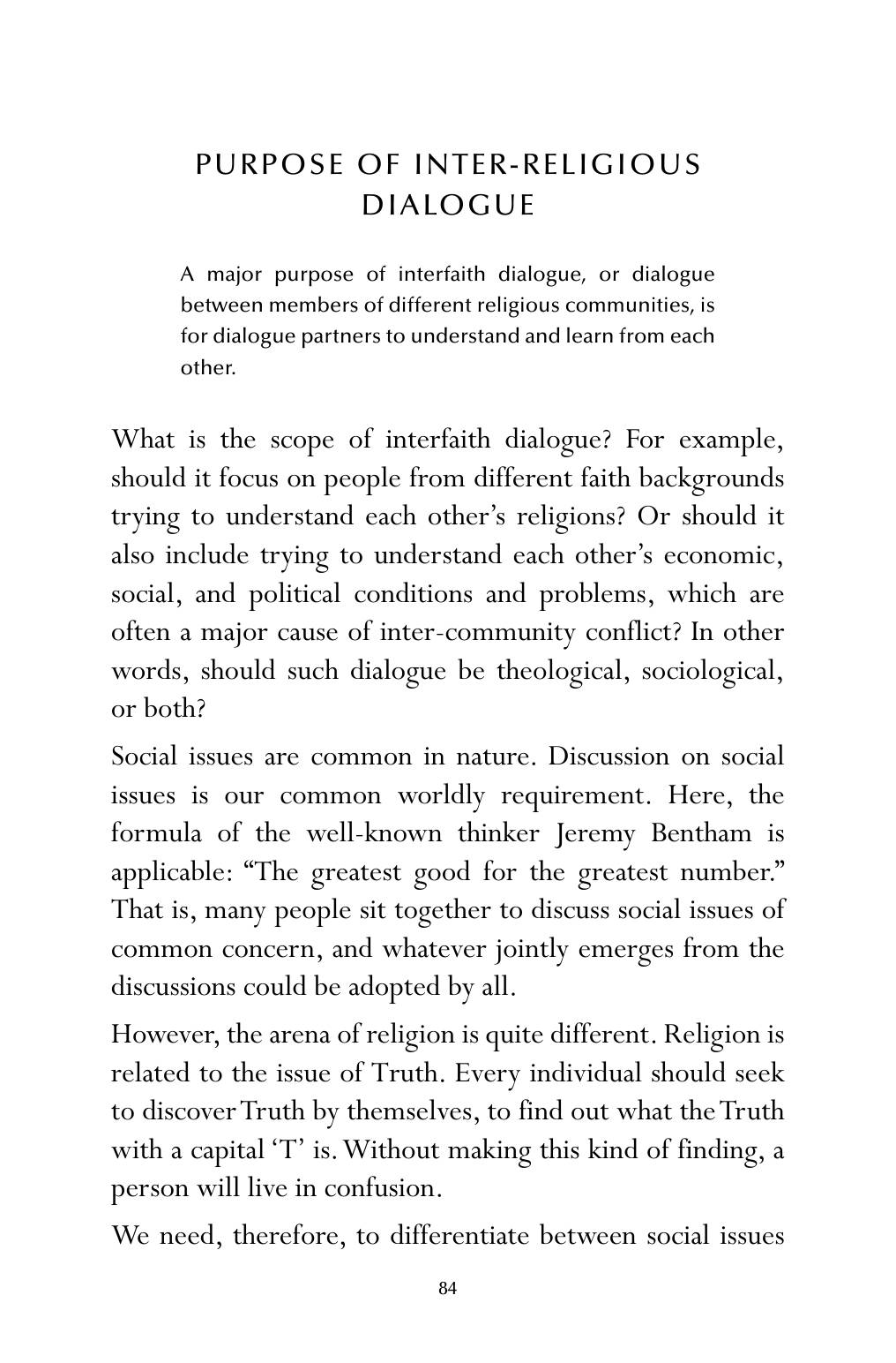 The printed page