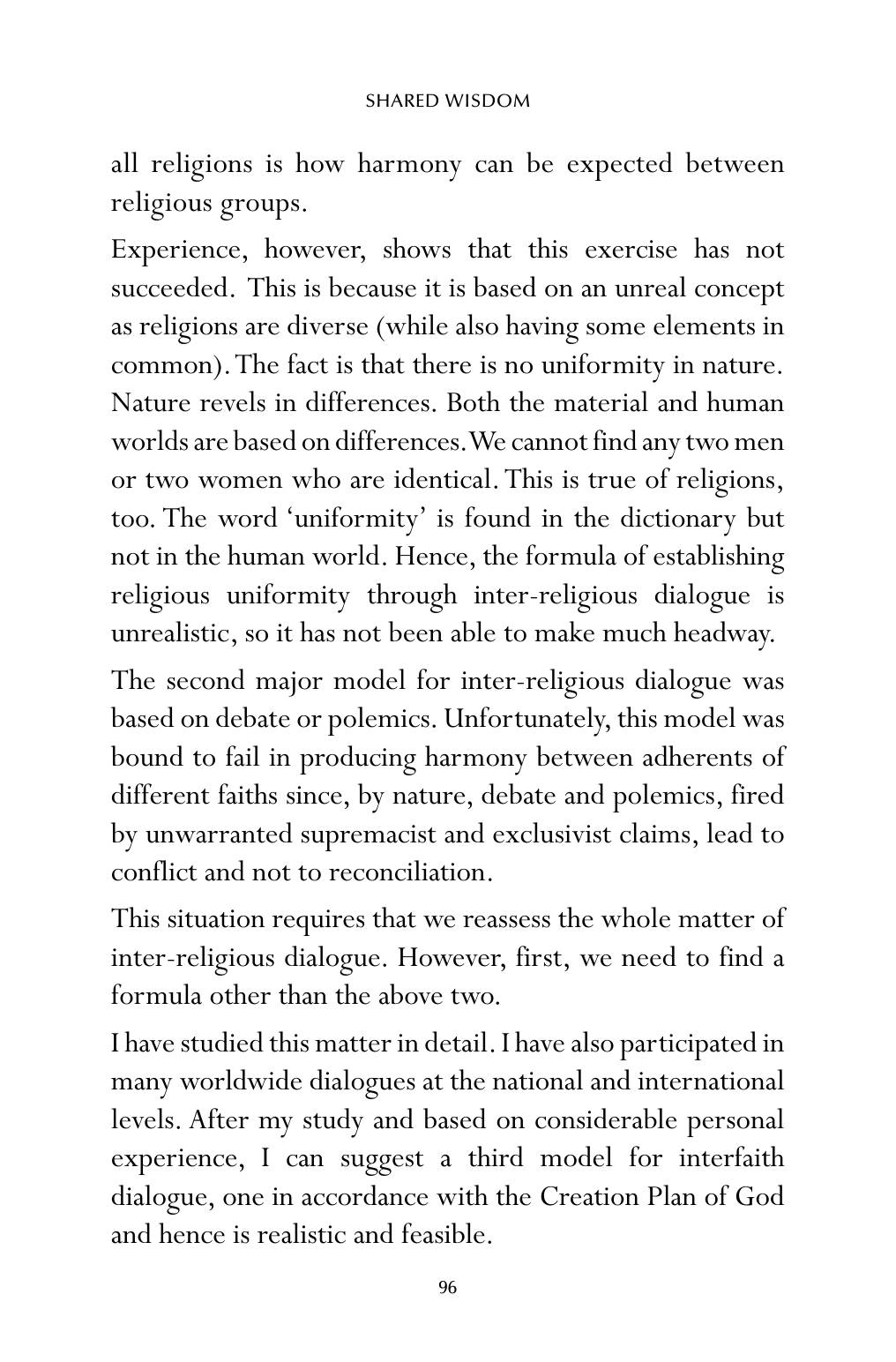 The printed page