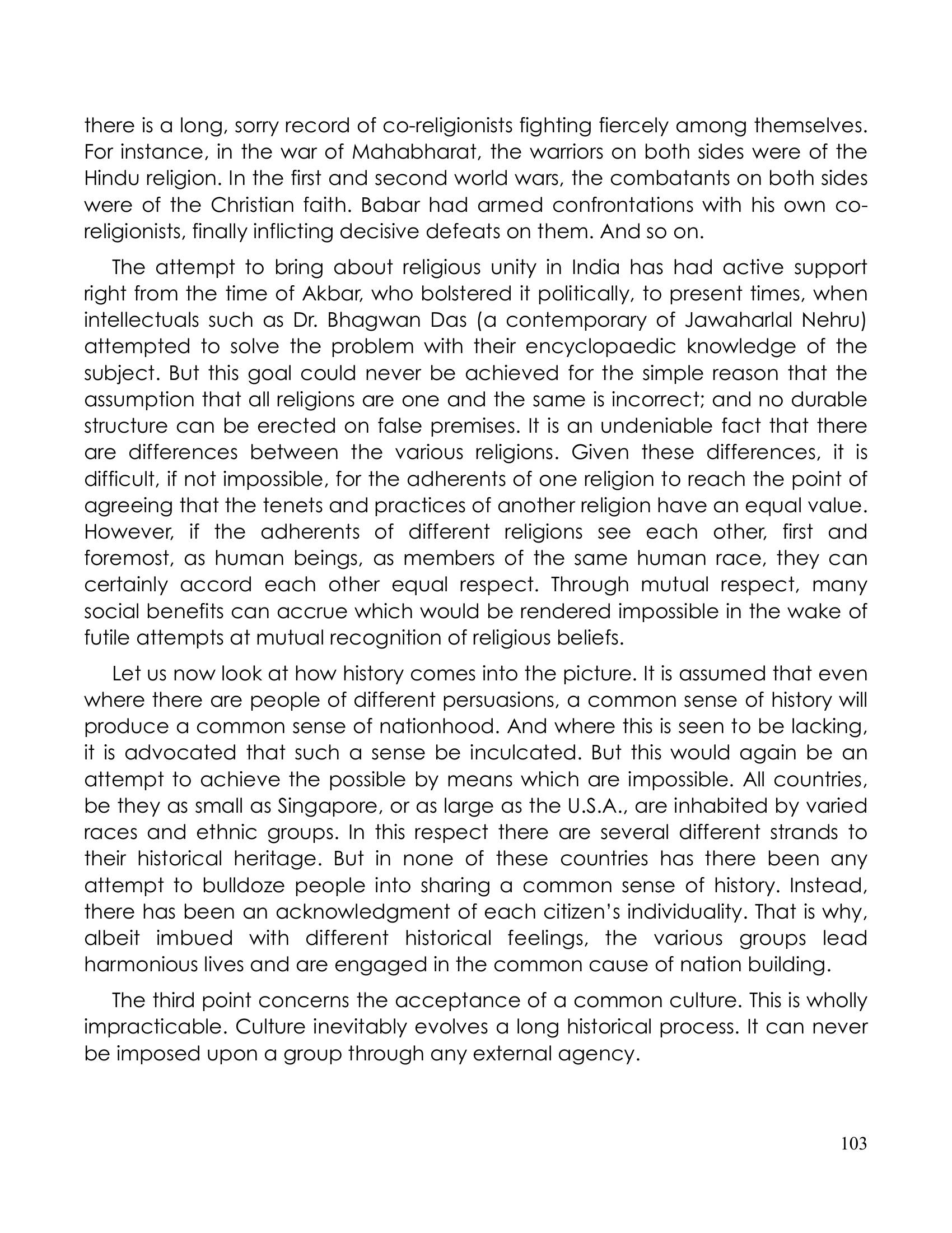 The printed page