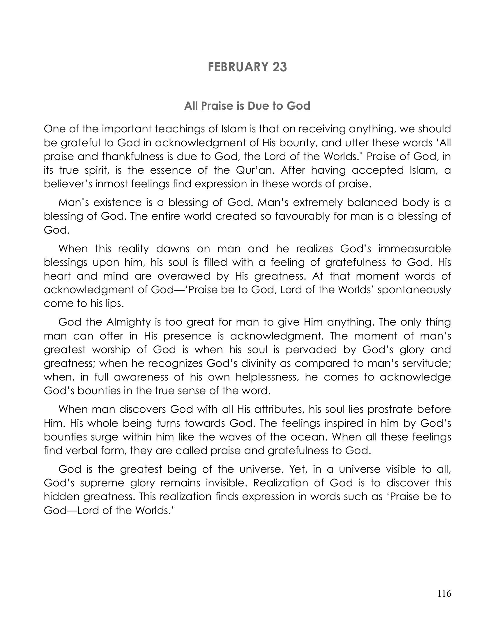 The printed page