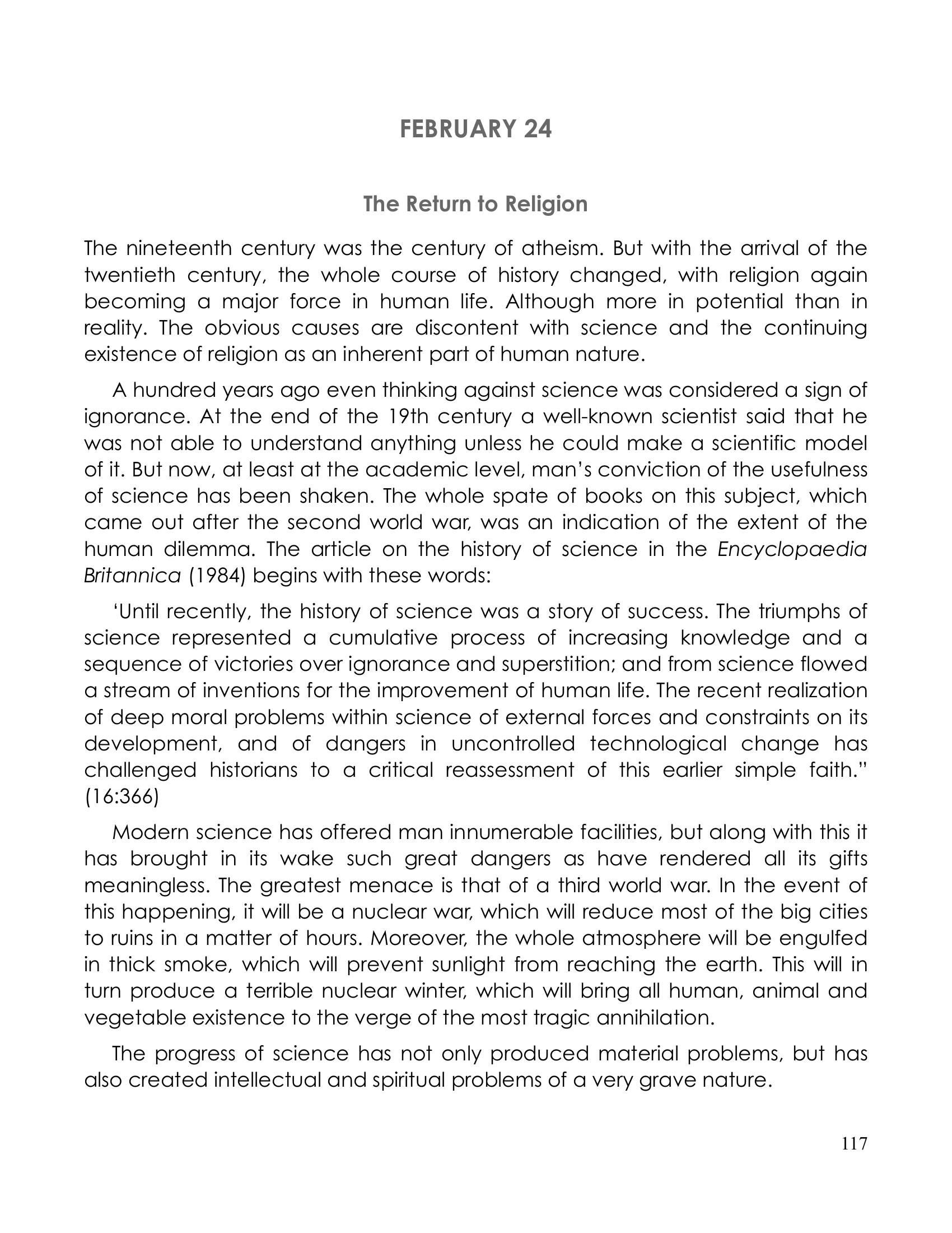 The printed page