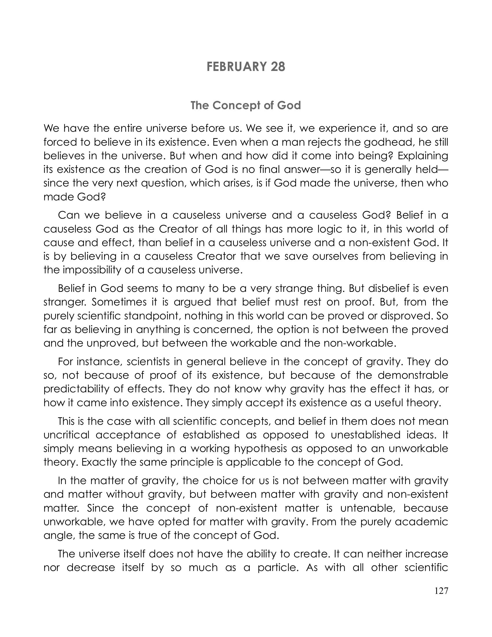 The printed page