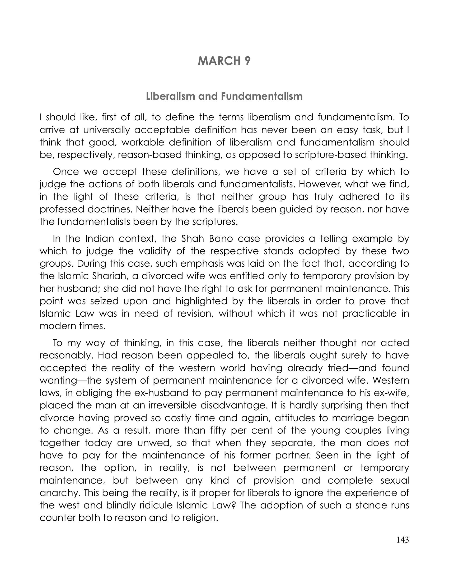 The printed page