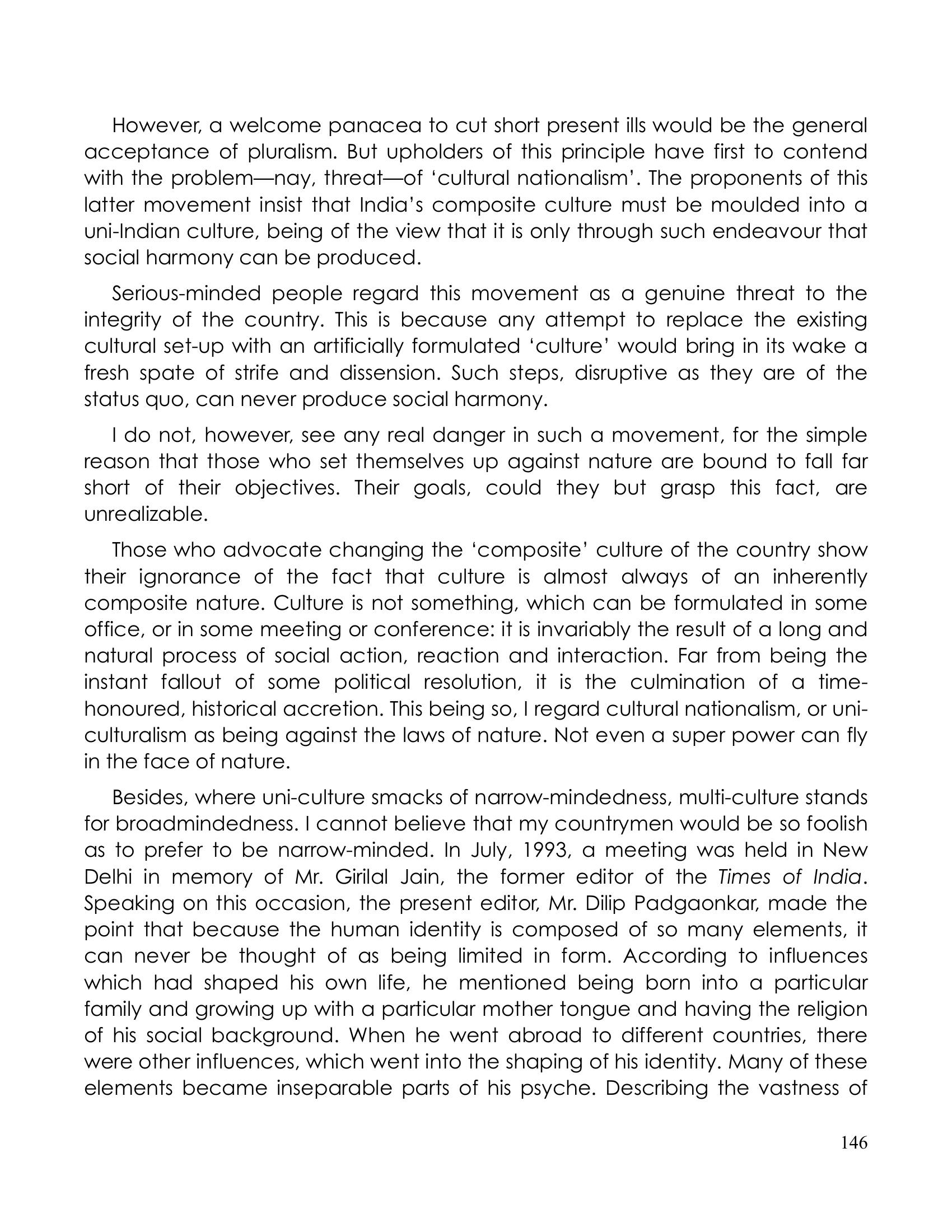 The printed page
