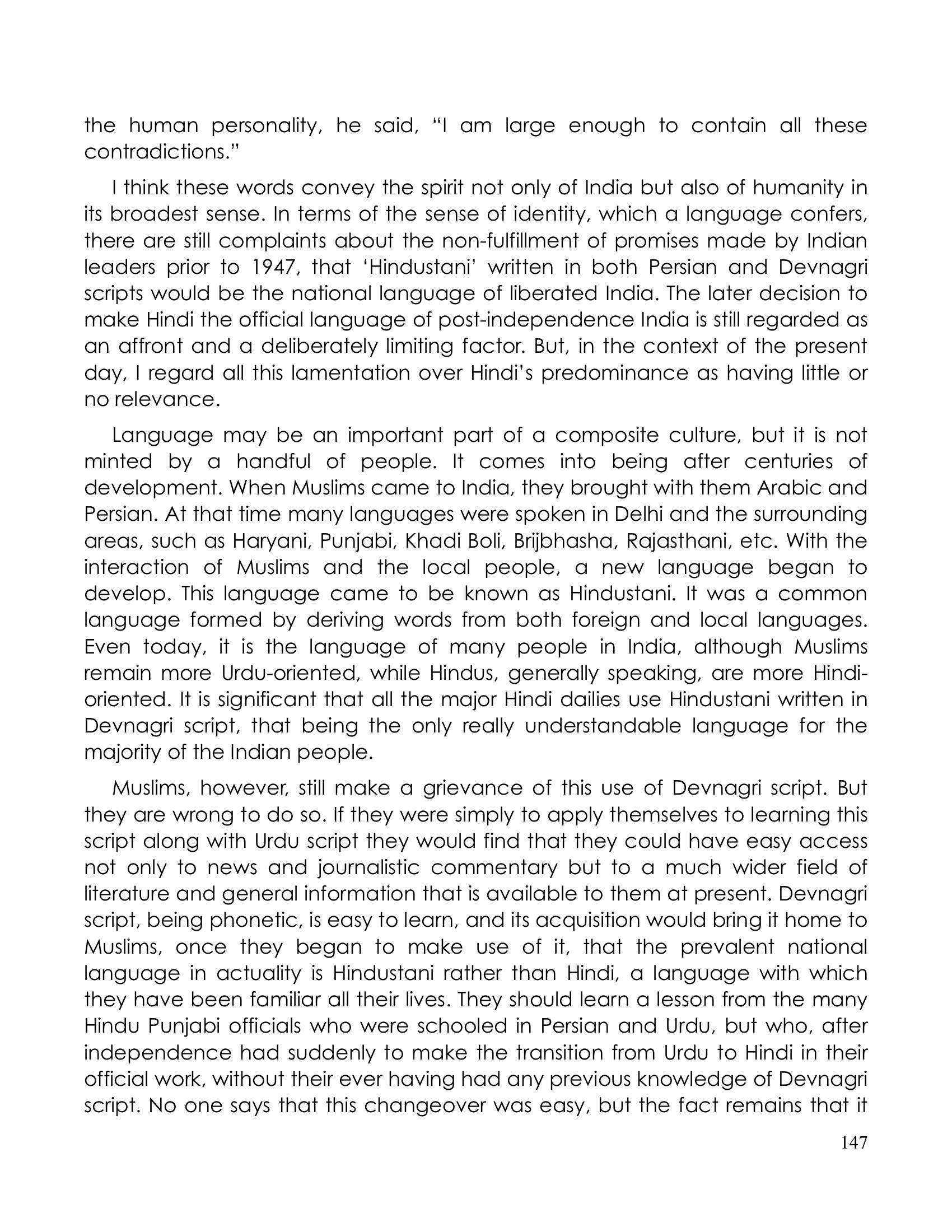 The printed page