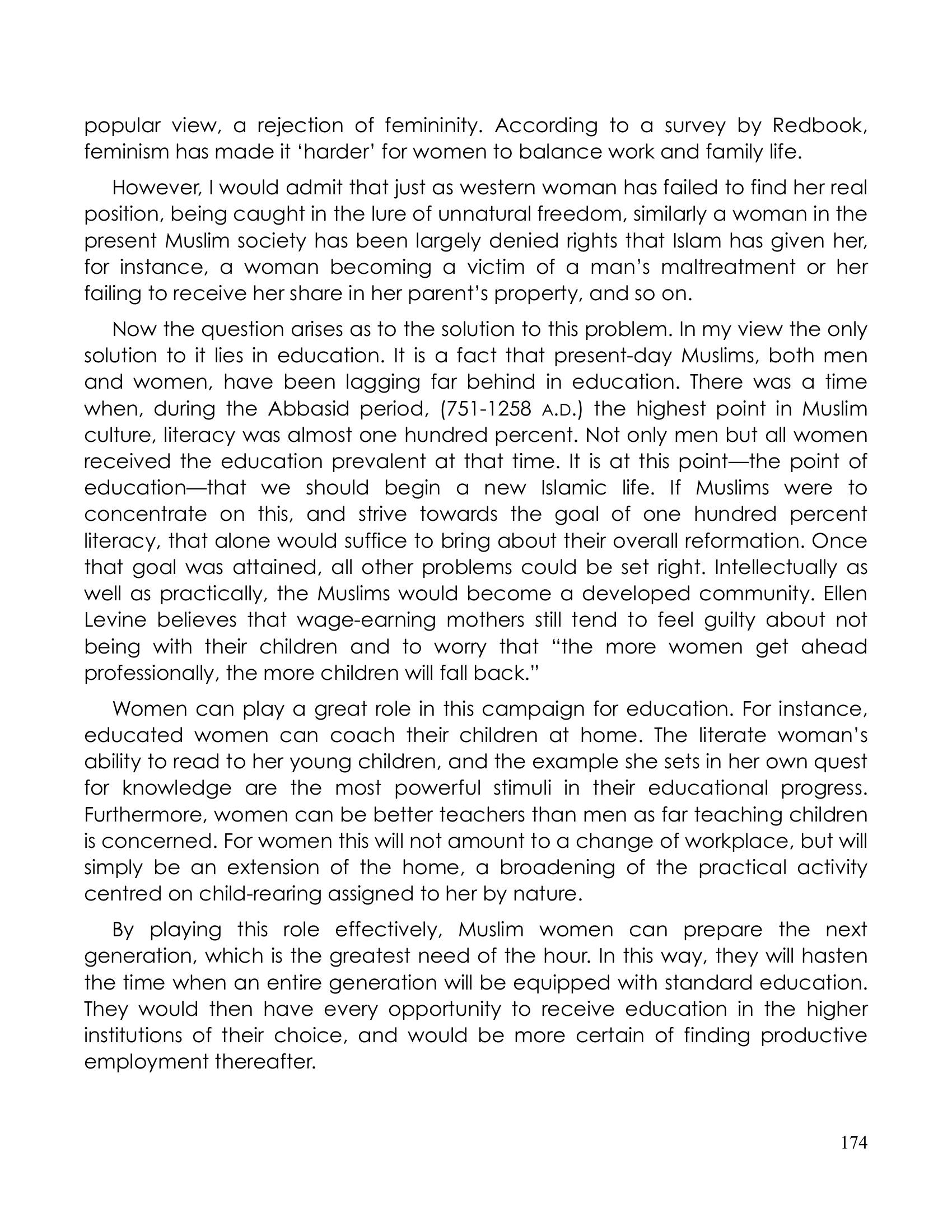 The printed page
