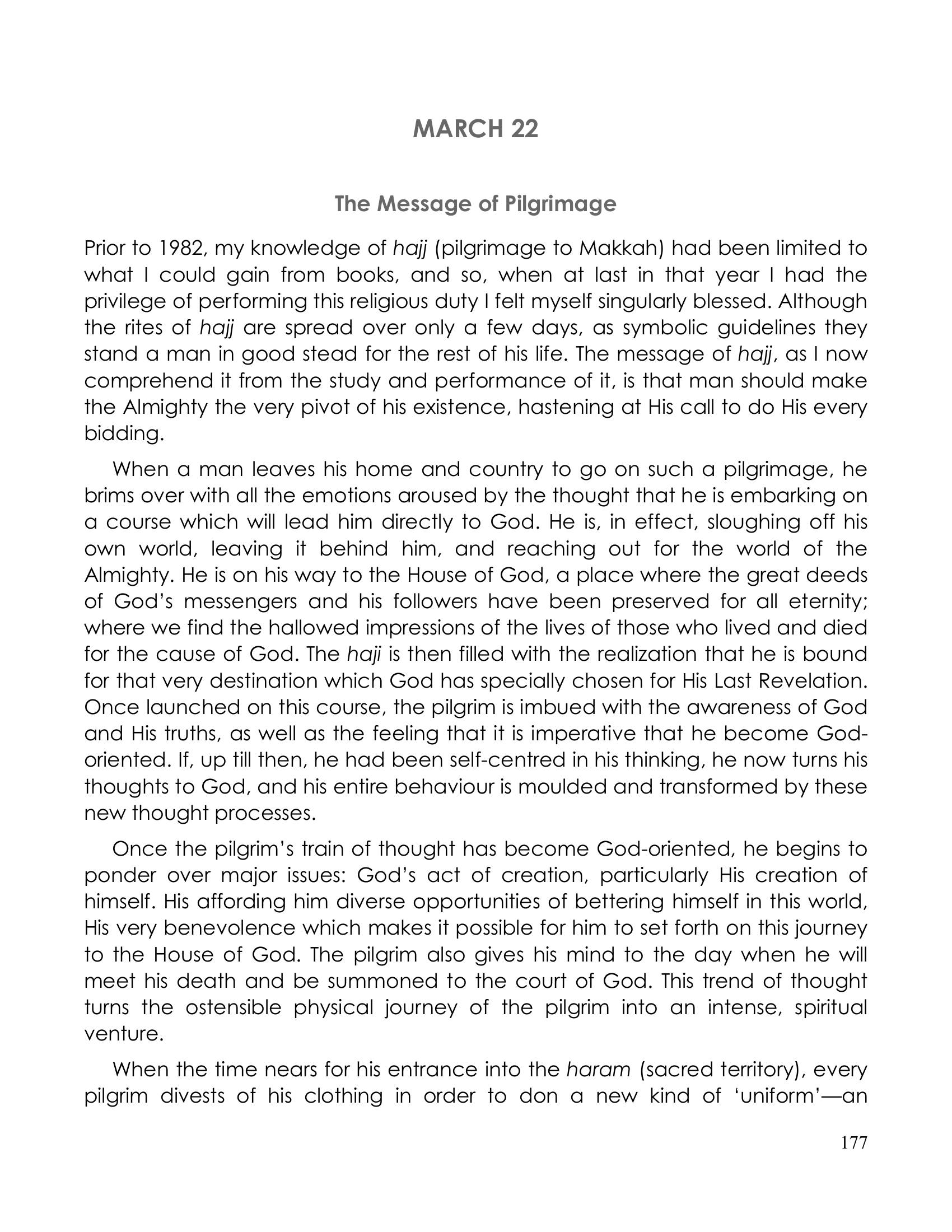 The printed page