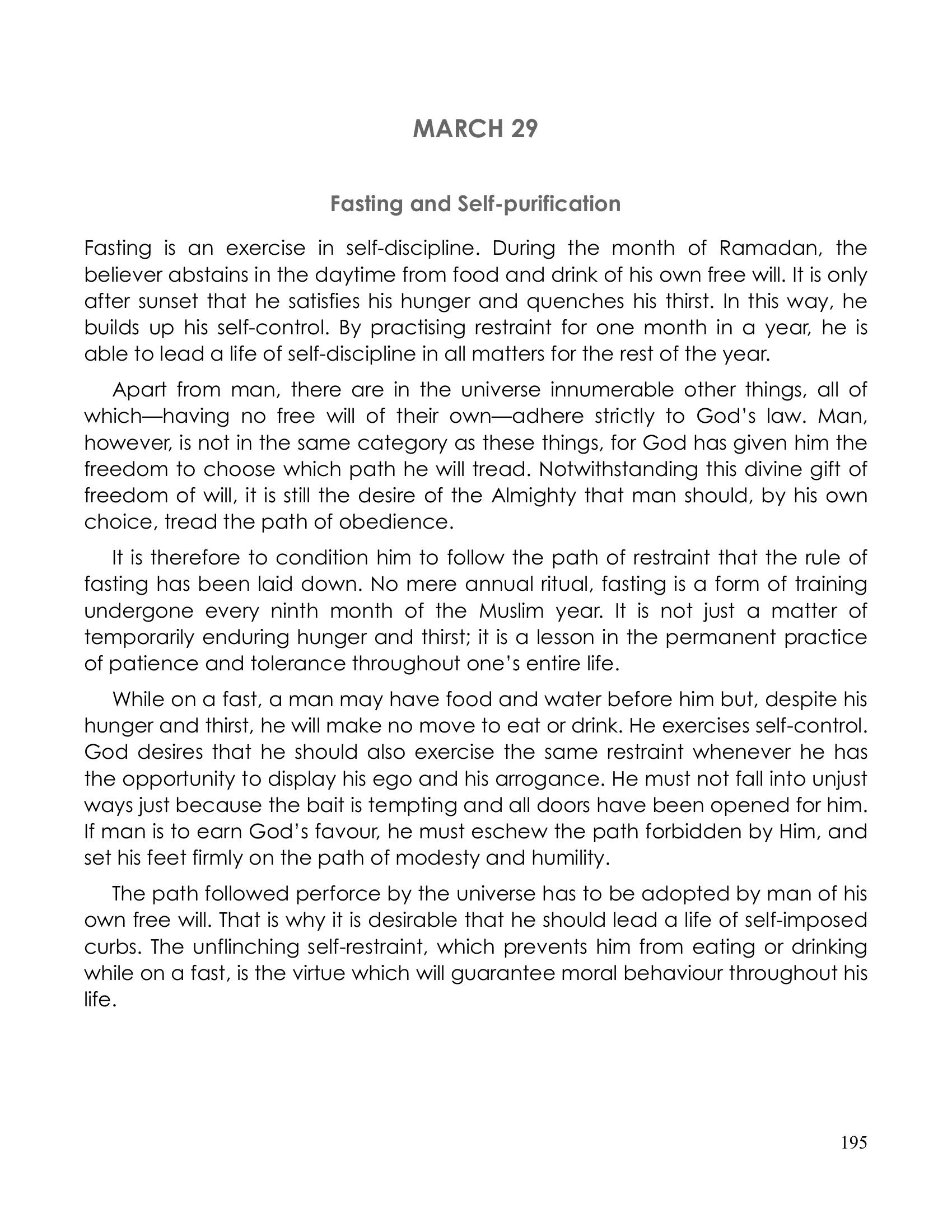 The printed page