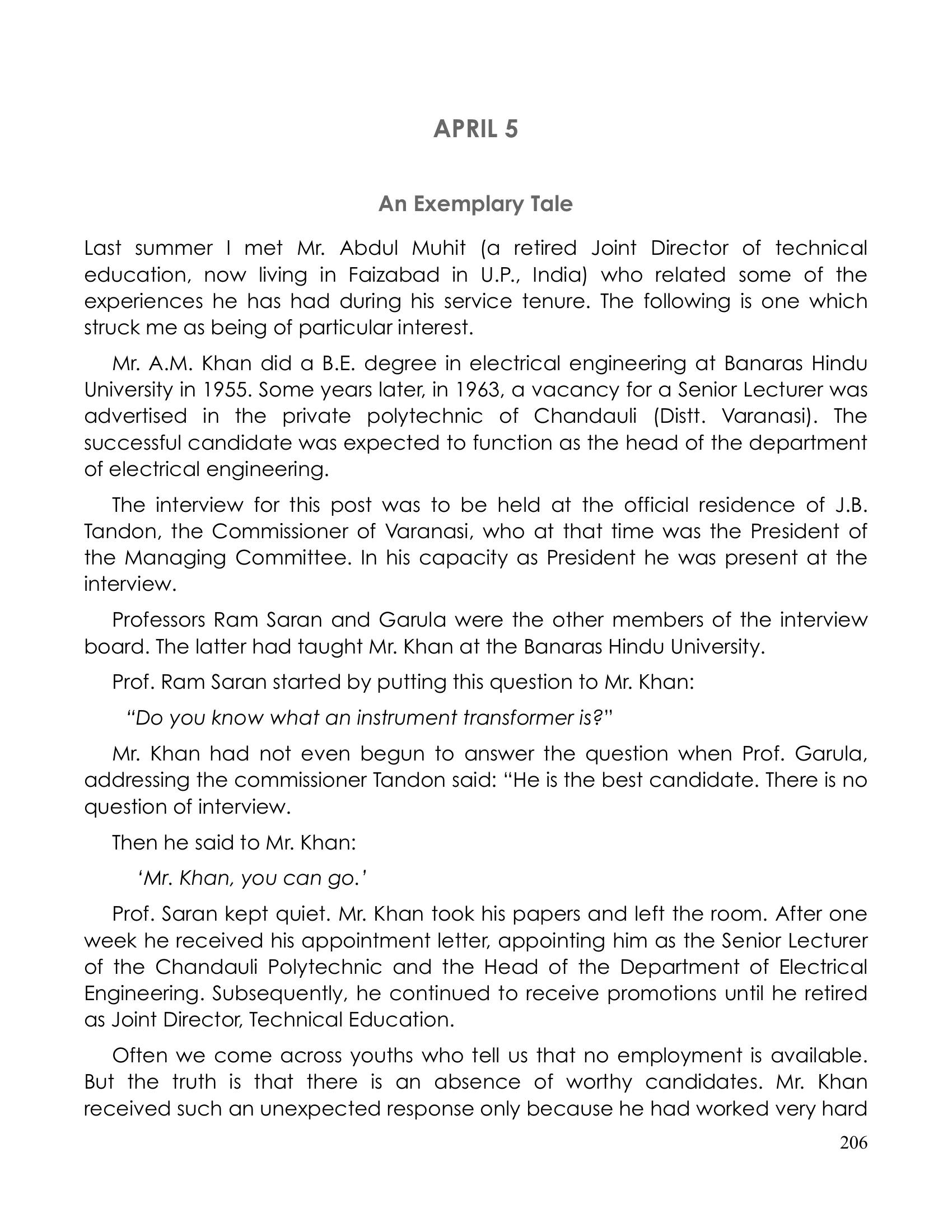 The printed page