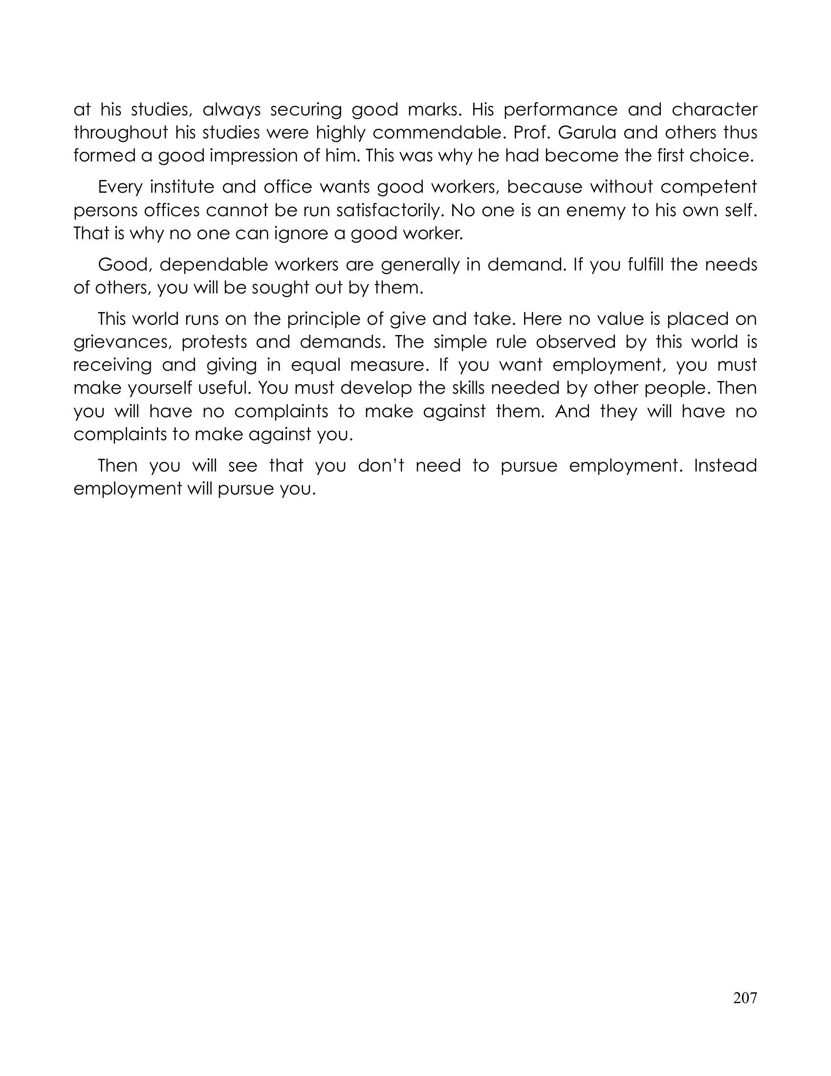 The printed page