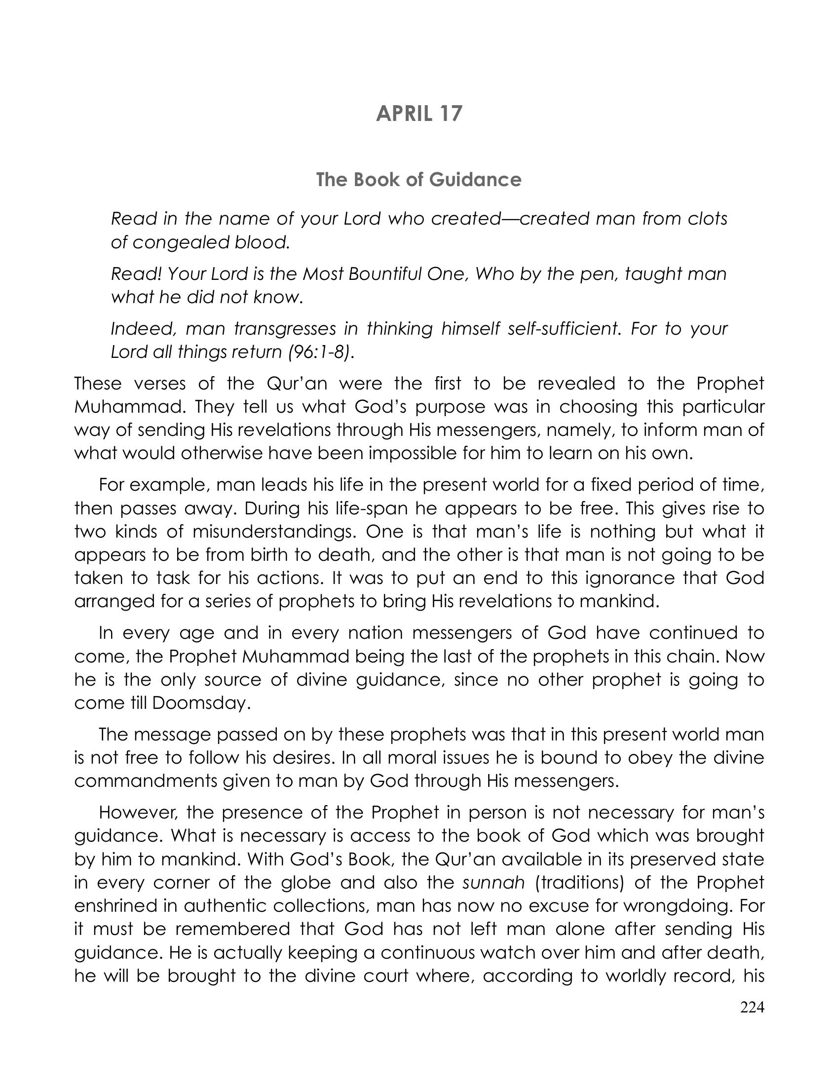 The printed page