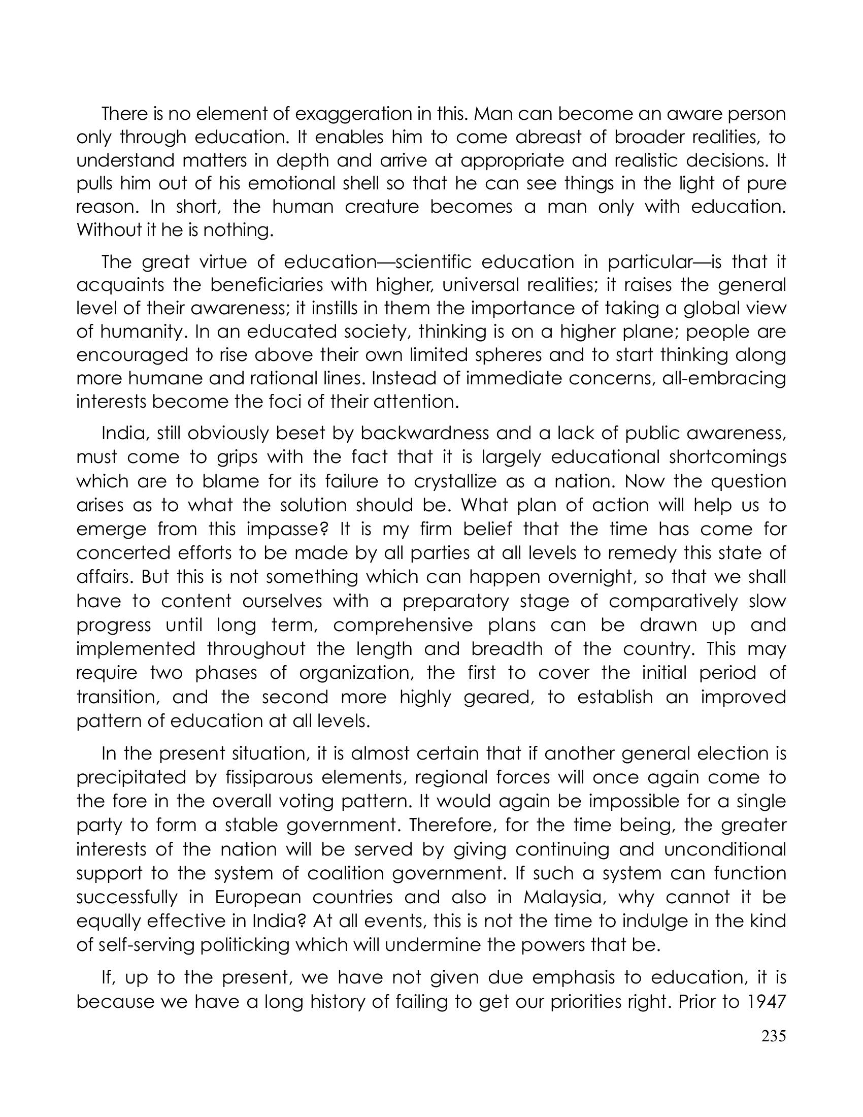 The printed page