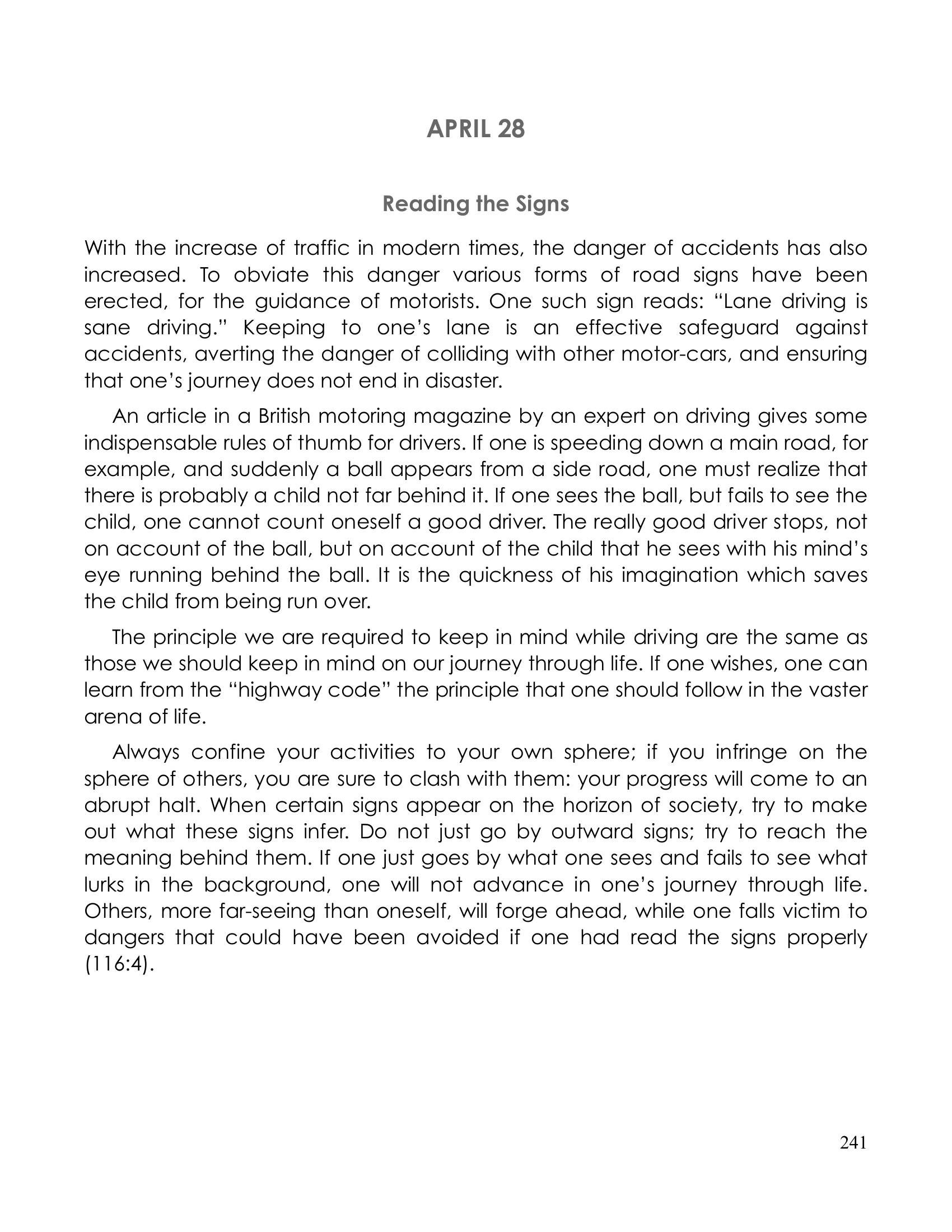 The printed page