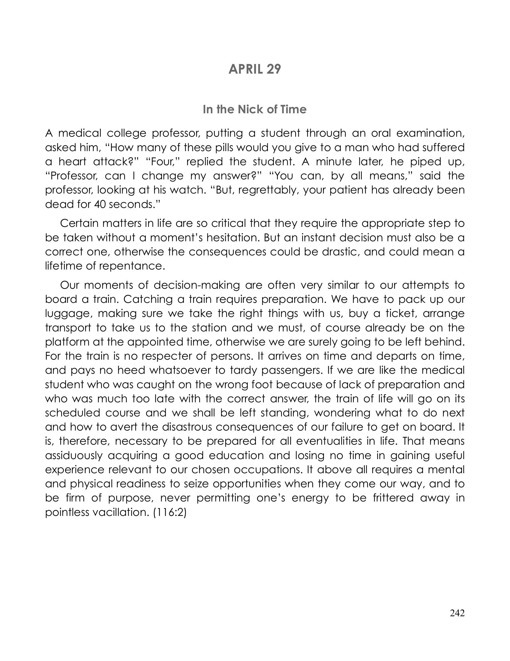 The printed page