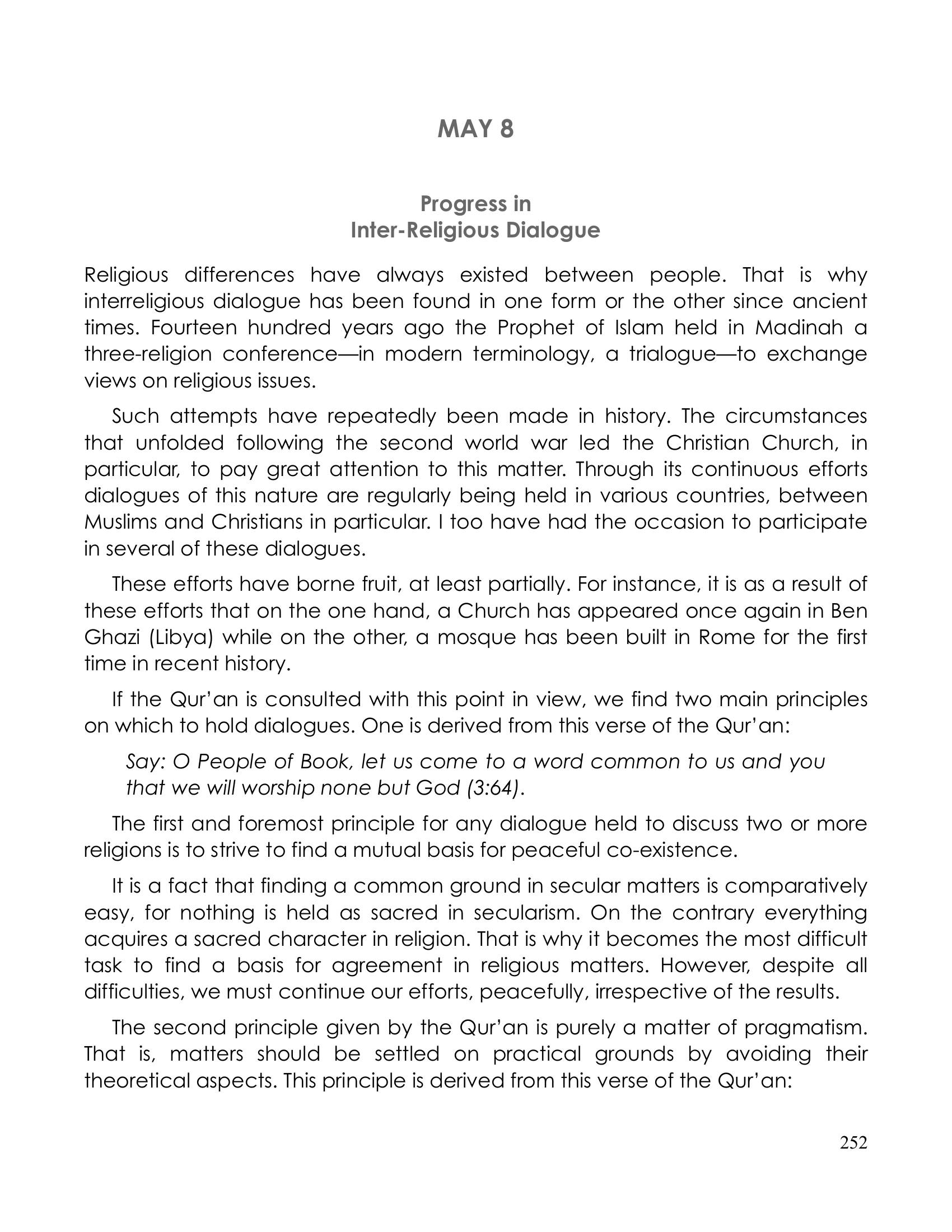 The printed page