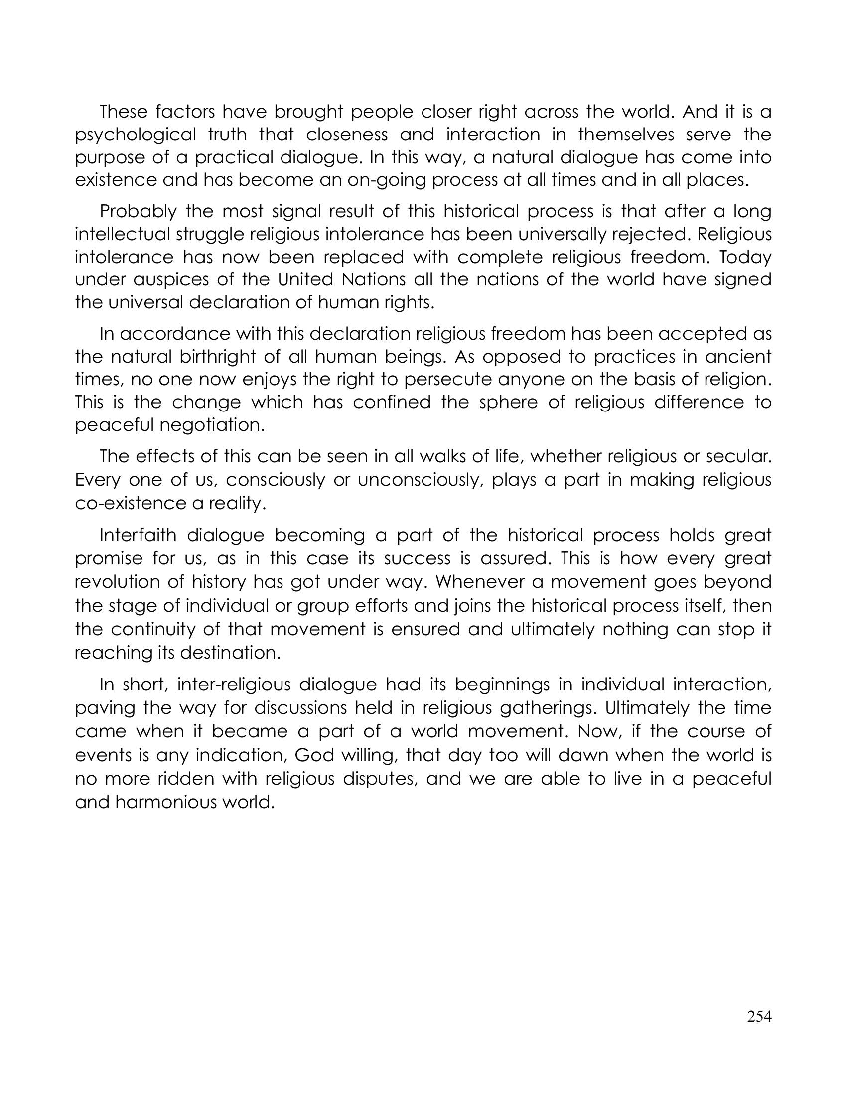The printed page