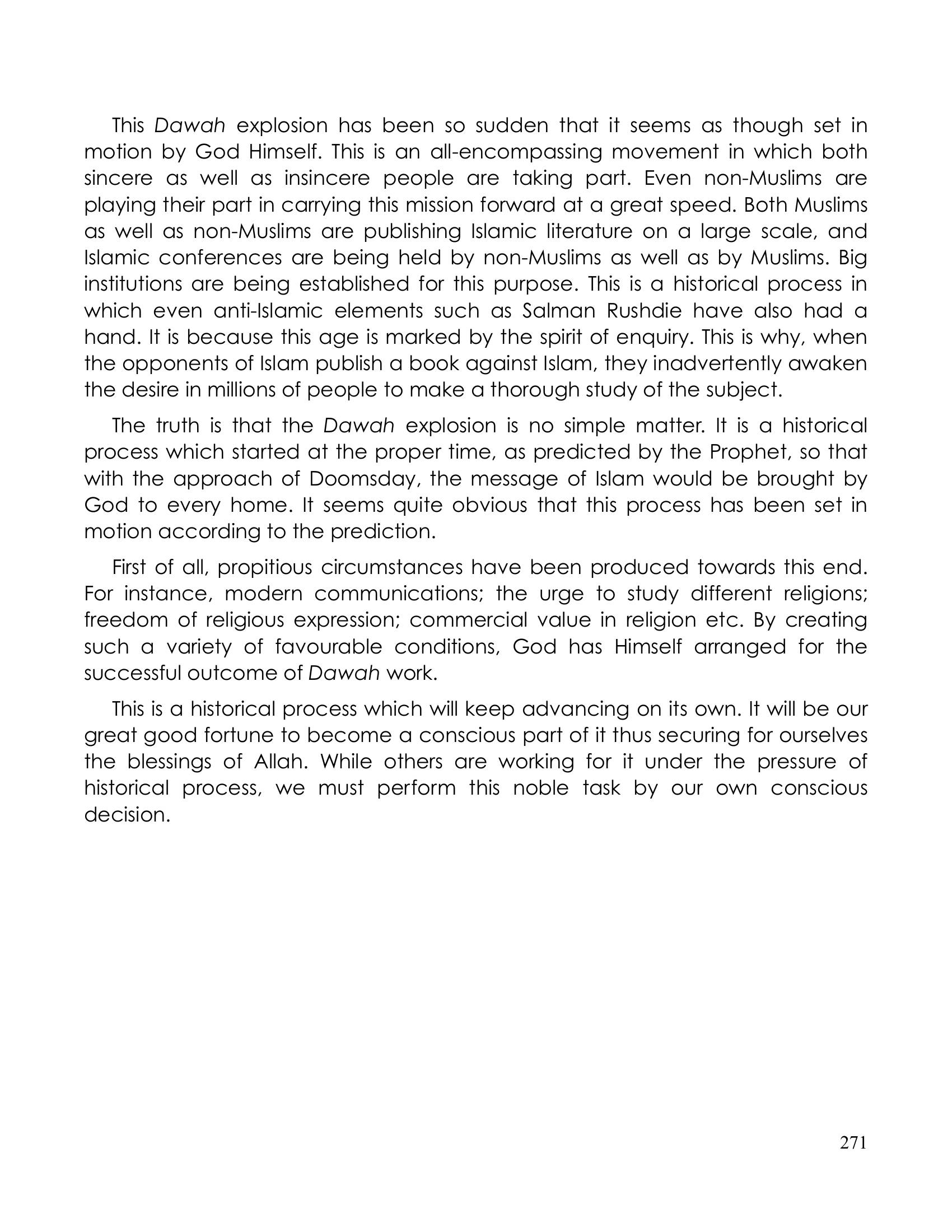 The printed page