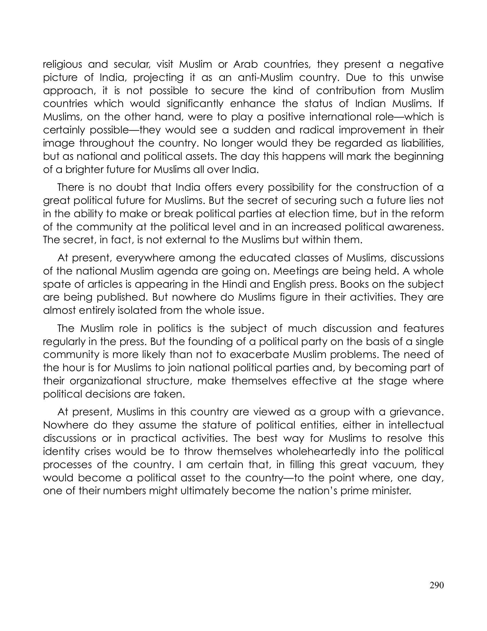 The printed page