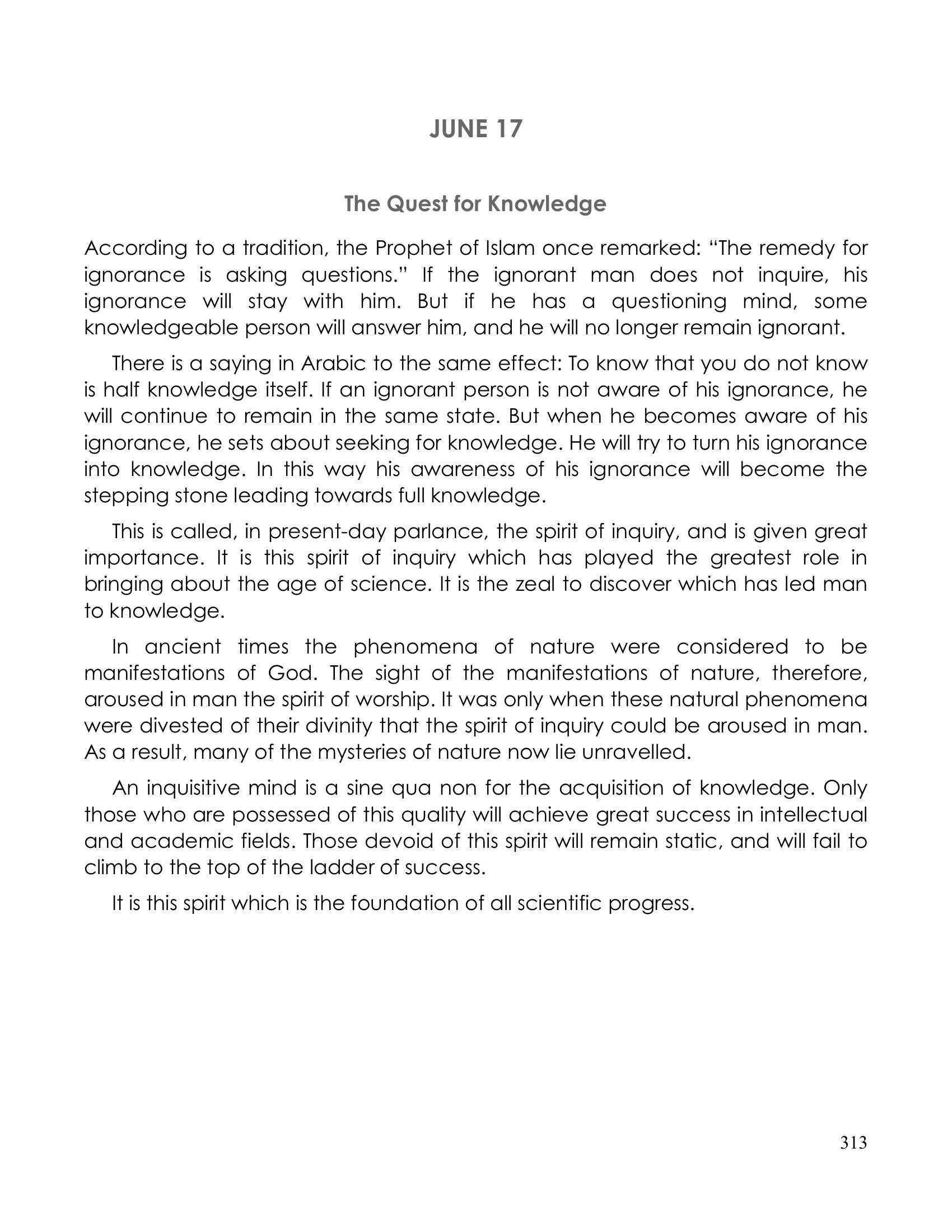 The printed page