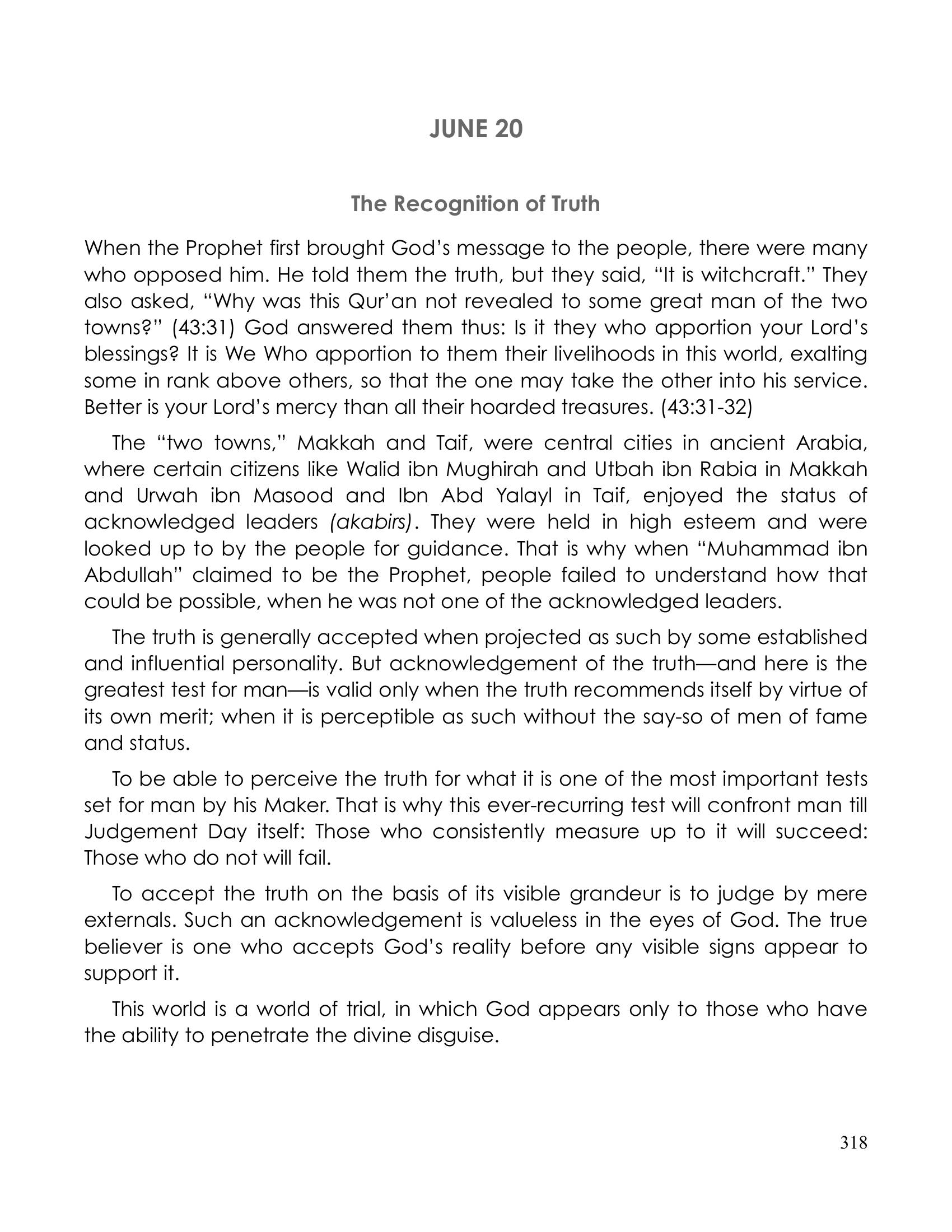 The printed page
