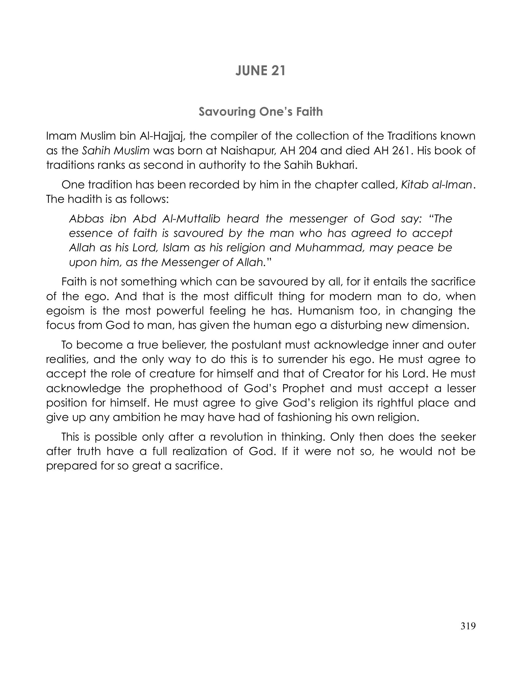 The printed page
