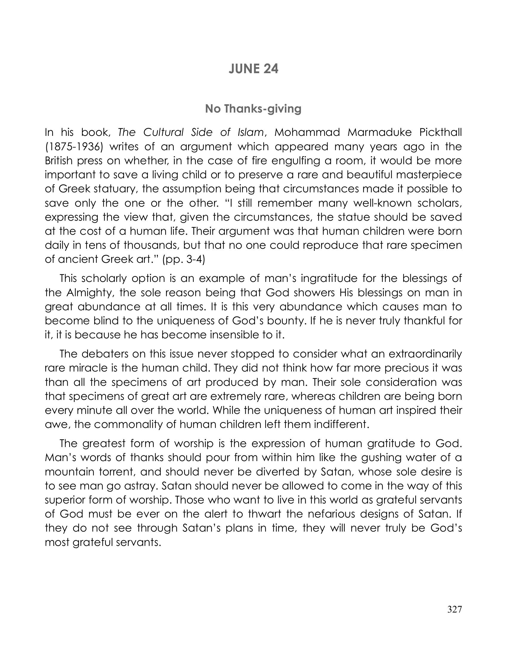 The printed page