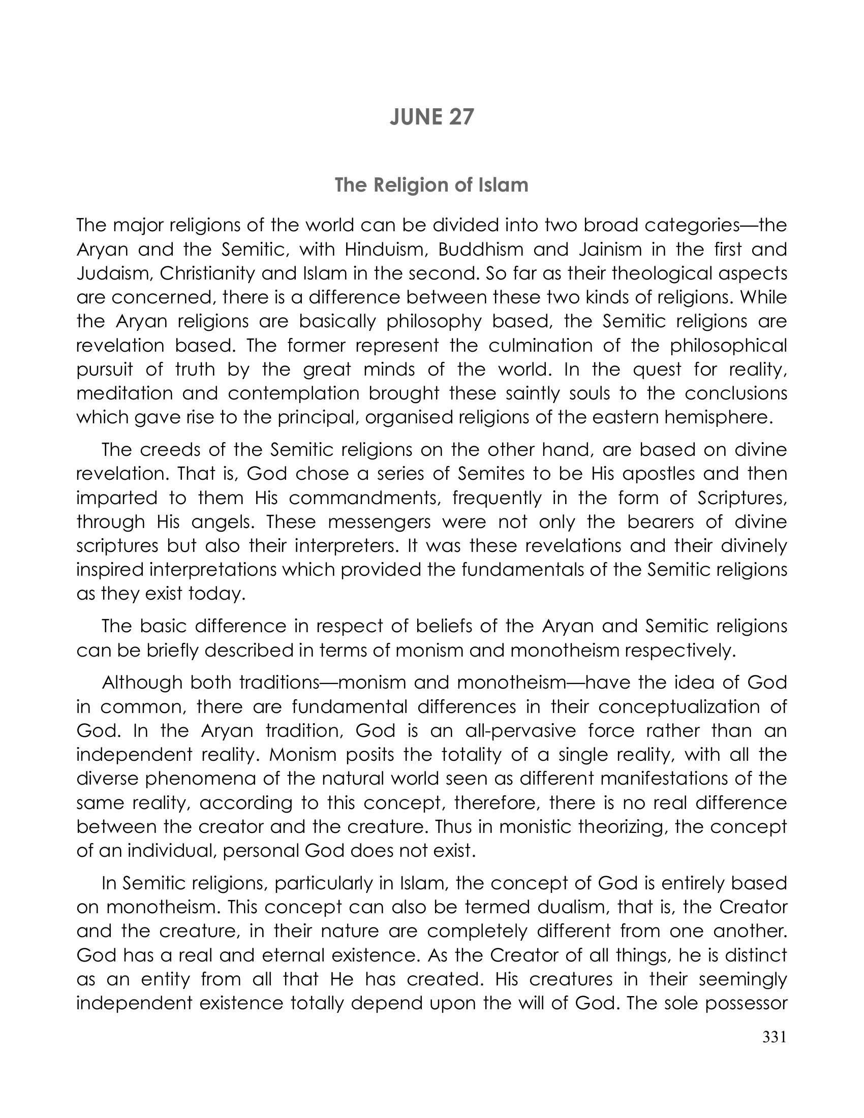 The printed page