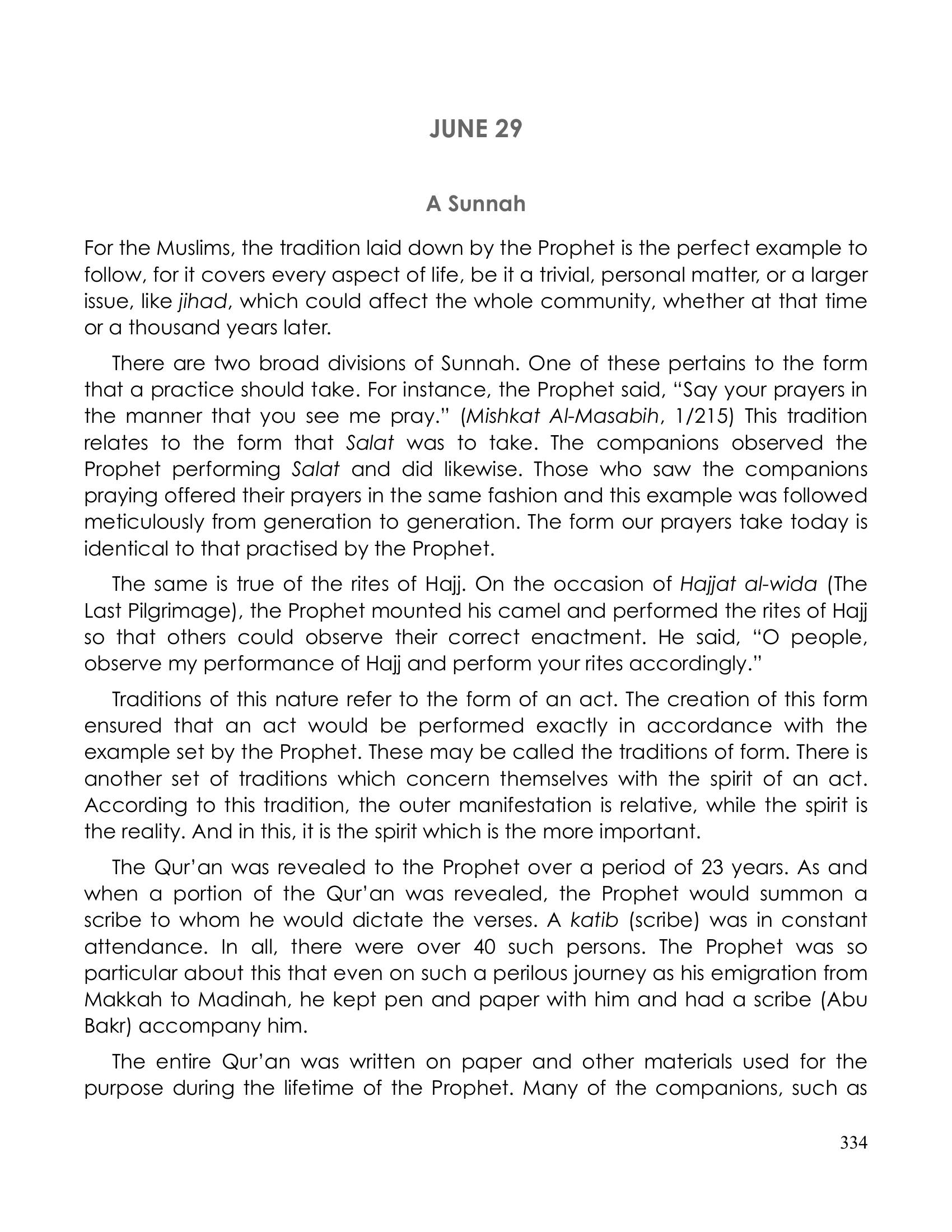 The printed page